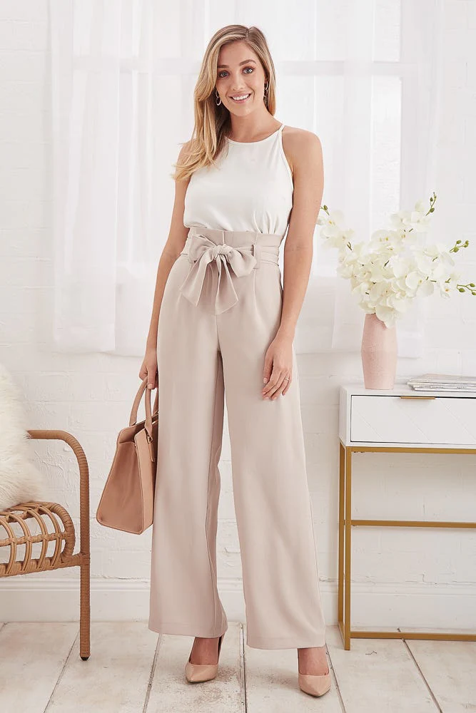 Alter Ego Pants In Beige - Image 7