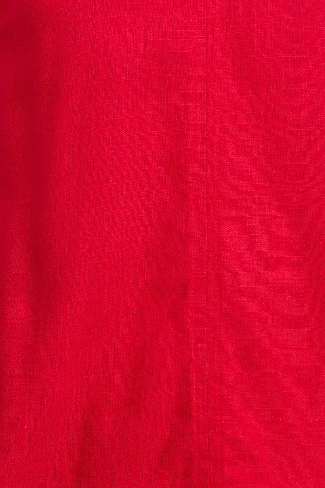 Alula Top in Red Linen Blend - Image 10
