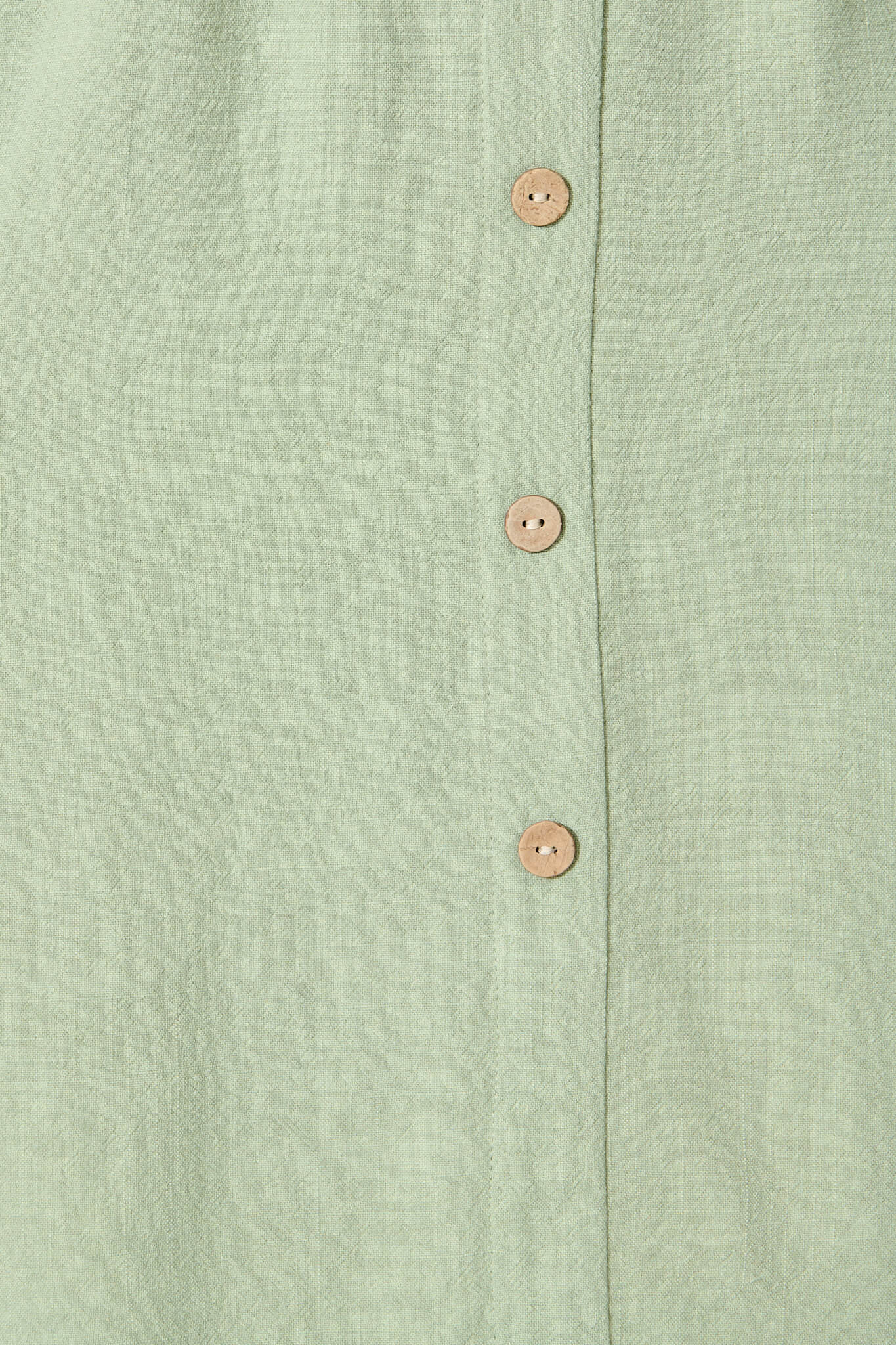 Amaya Dress in Pale Green Linen Blend - Image 6