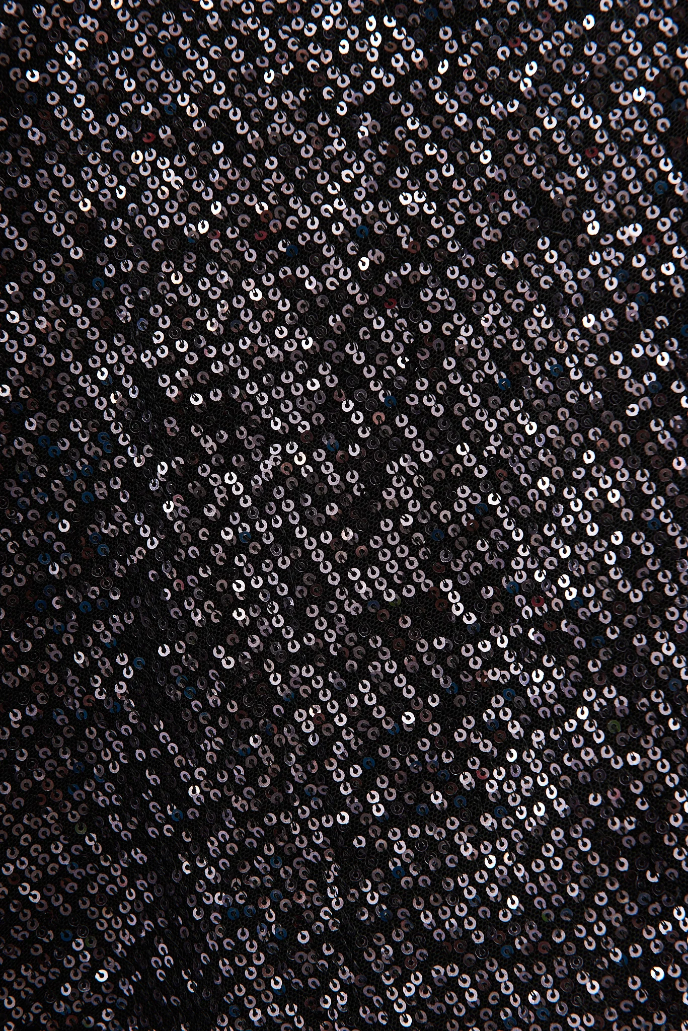 Amoretto Dress In Pewter Sequin - Image 9