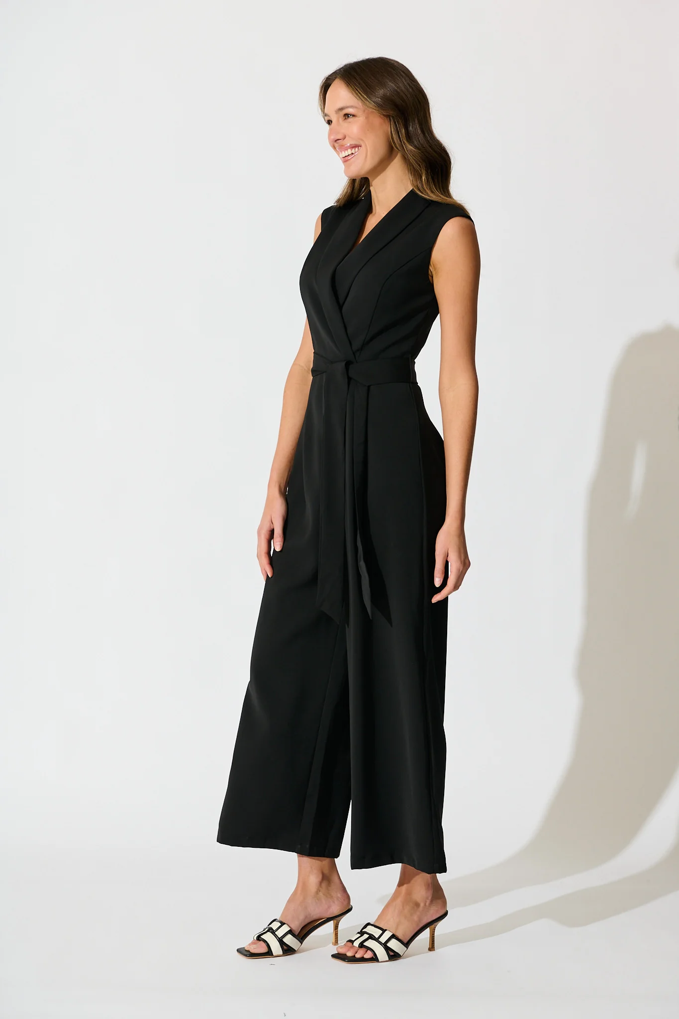 Arden Jumpsuit in Black - Image 3