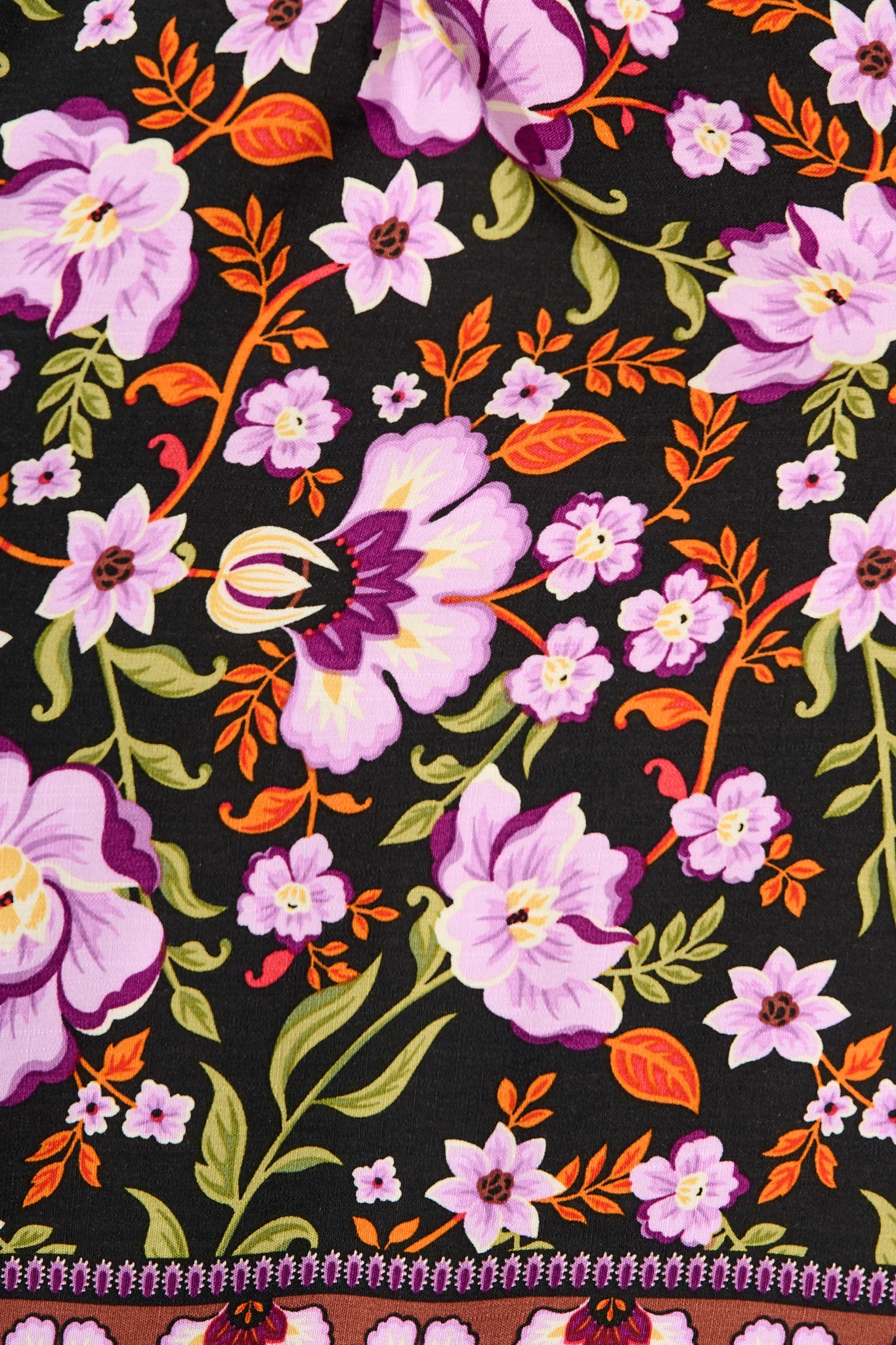 Avalon Dress in Black Multi Floral - Image 6
