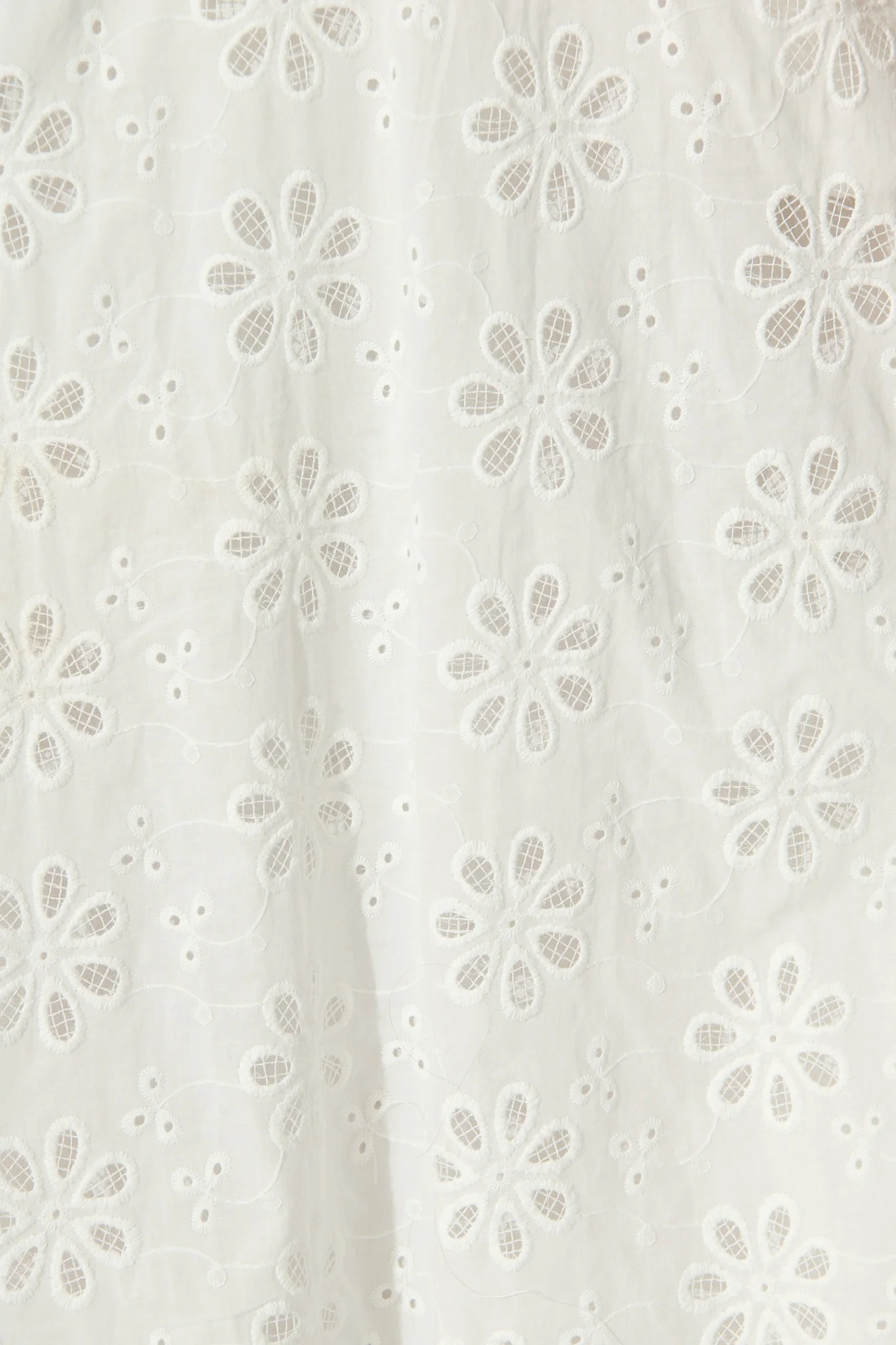 Ballamy Midi Sundress In White Embroidery Cotton - Image 6