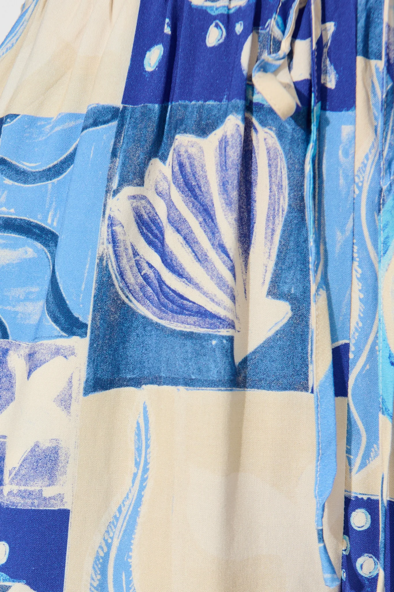 Billini Playsuit in Blue Sea Shell Print - Image 6