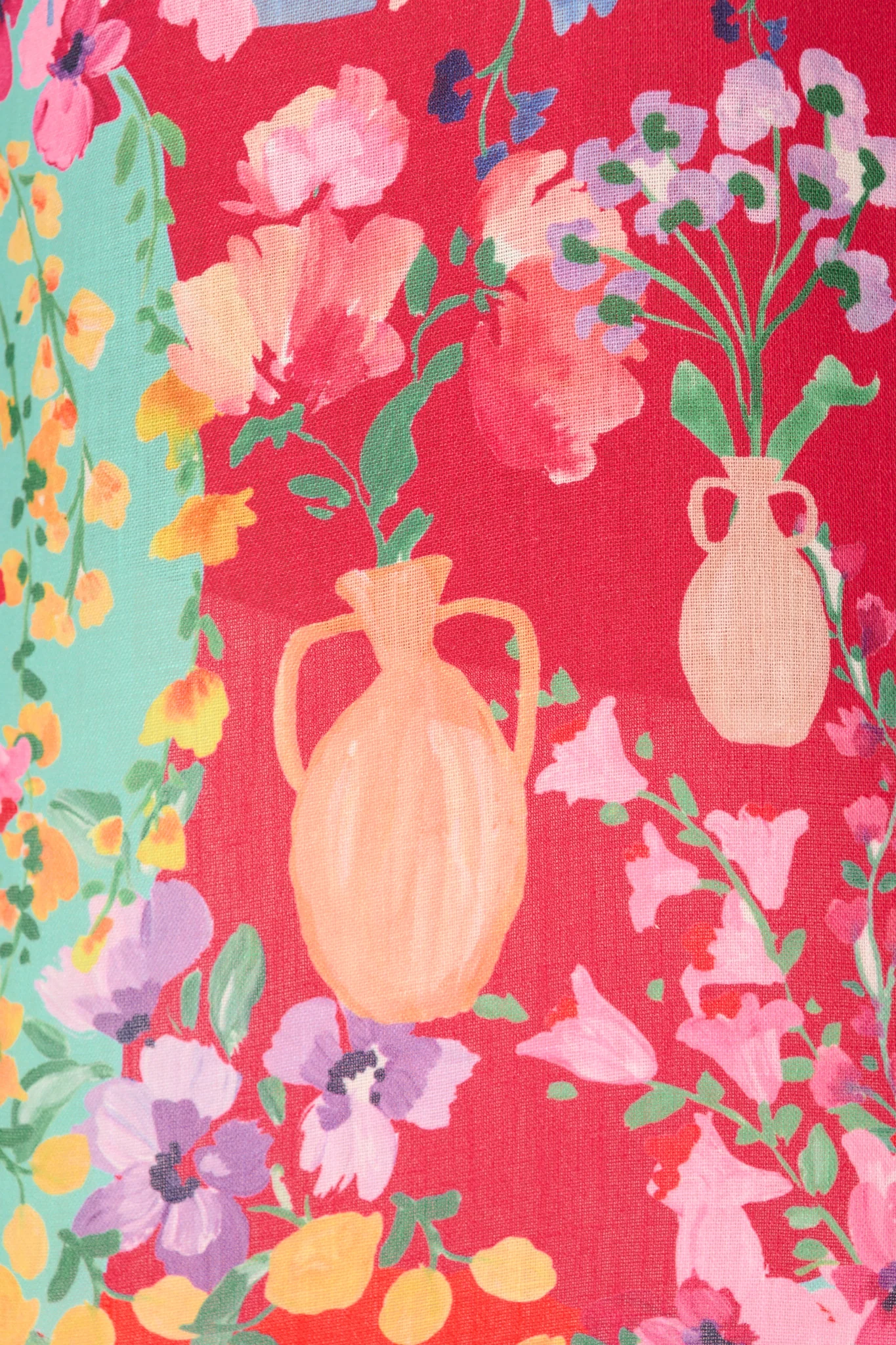 Bonita Shirt in Multi Resort Linen Blend - Image 11
