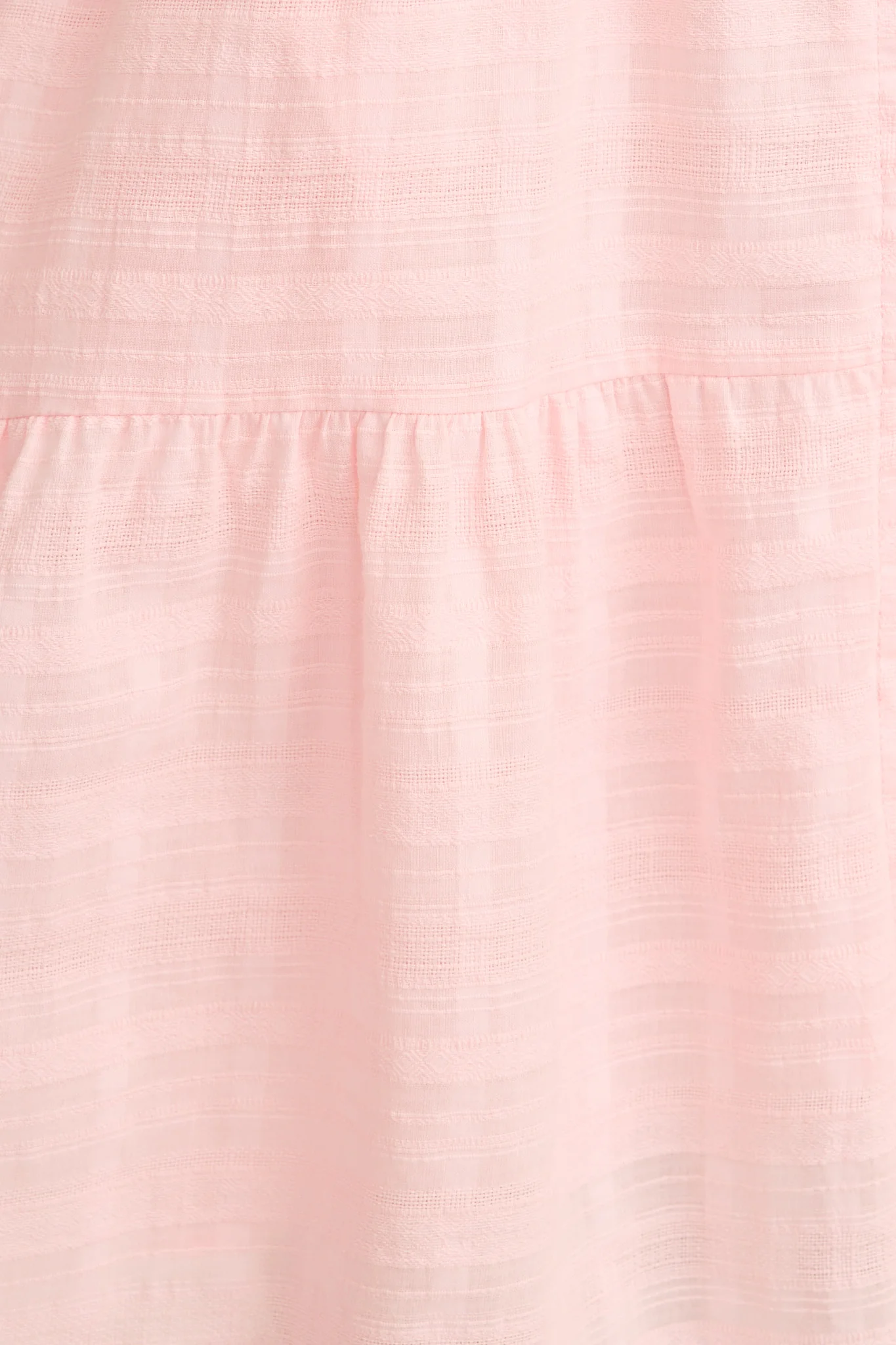Bora Dress in Pink Textured Cotton - Image 6