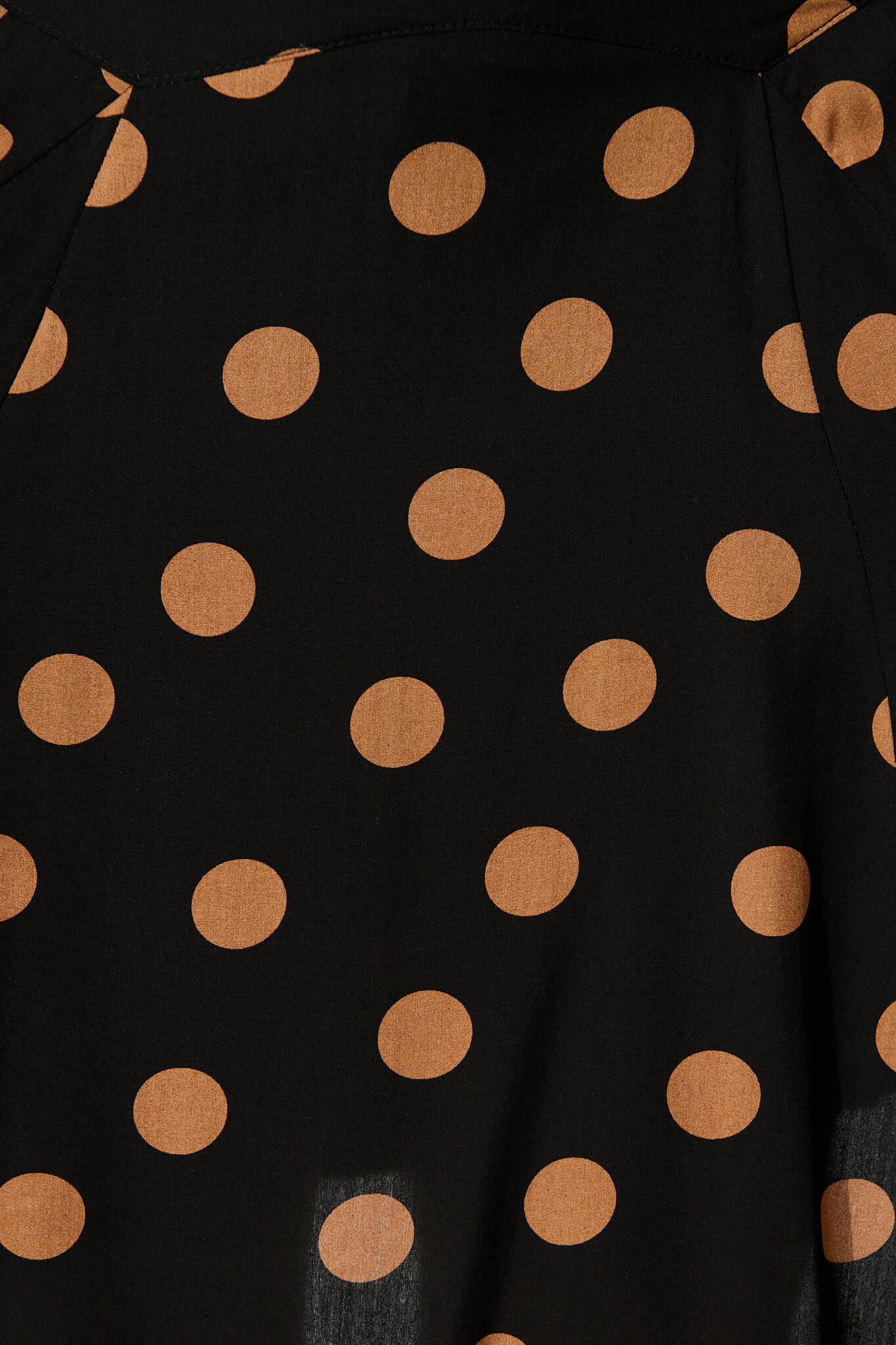 Brandy Skirt In Black with Brown Spot - Image 10