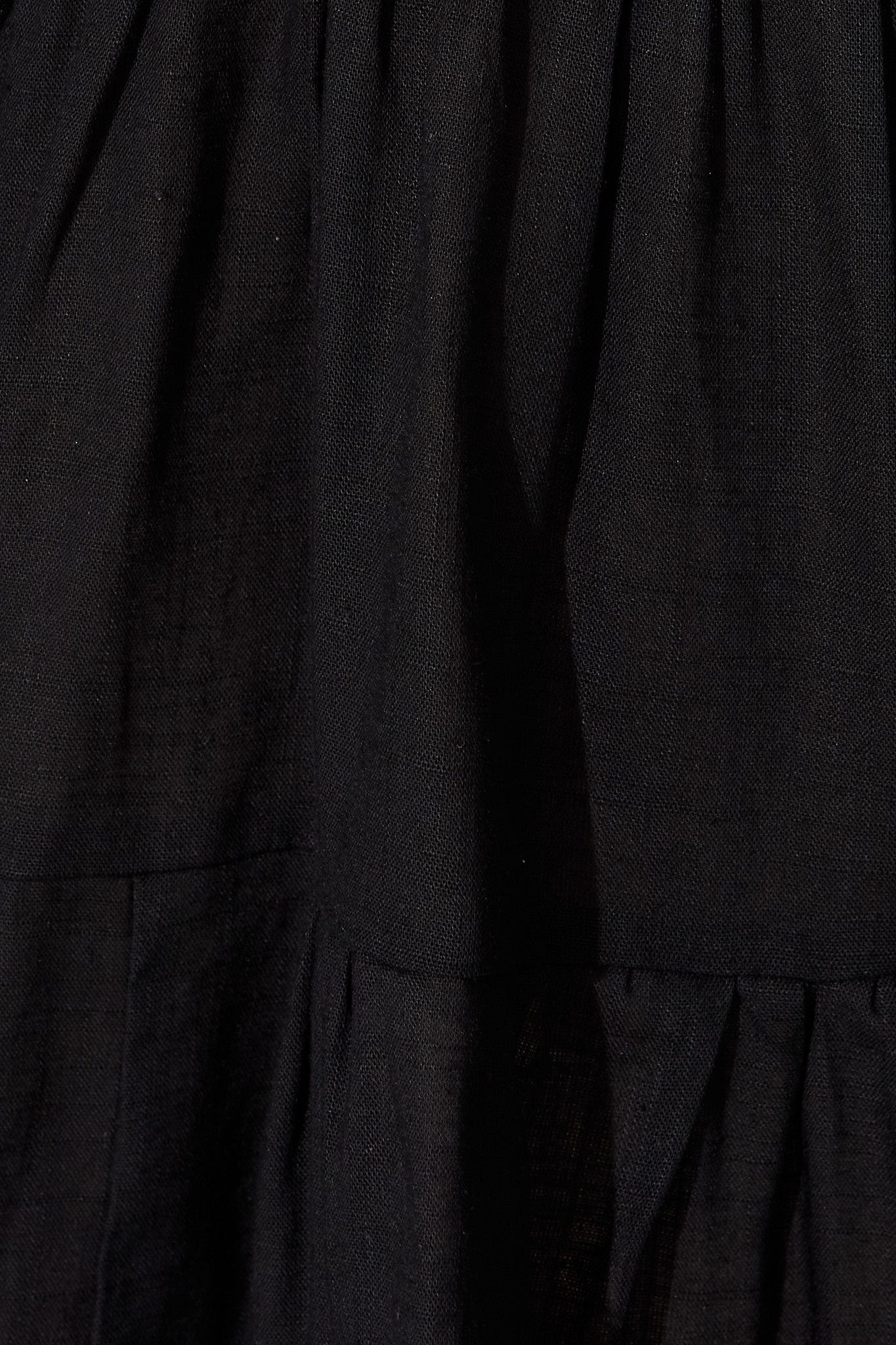 Caracelle Smock Dress in Black - Image 7