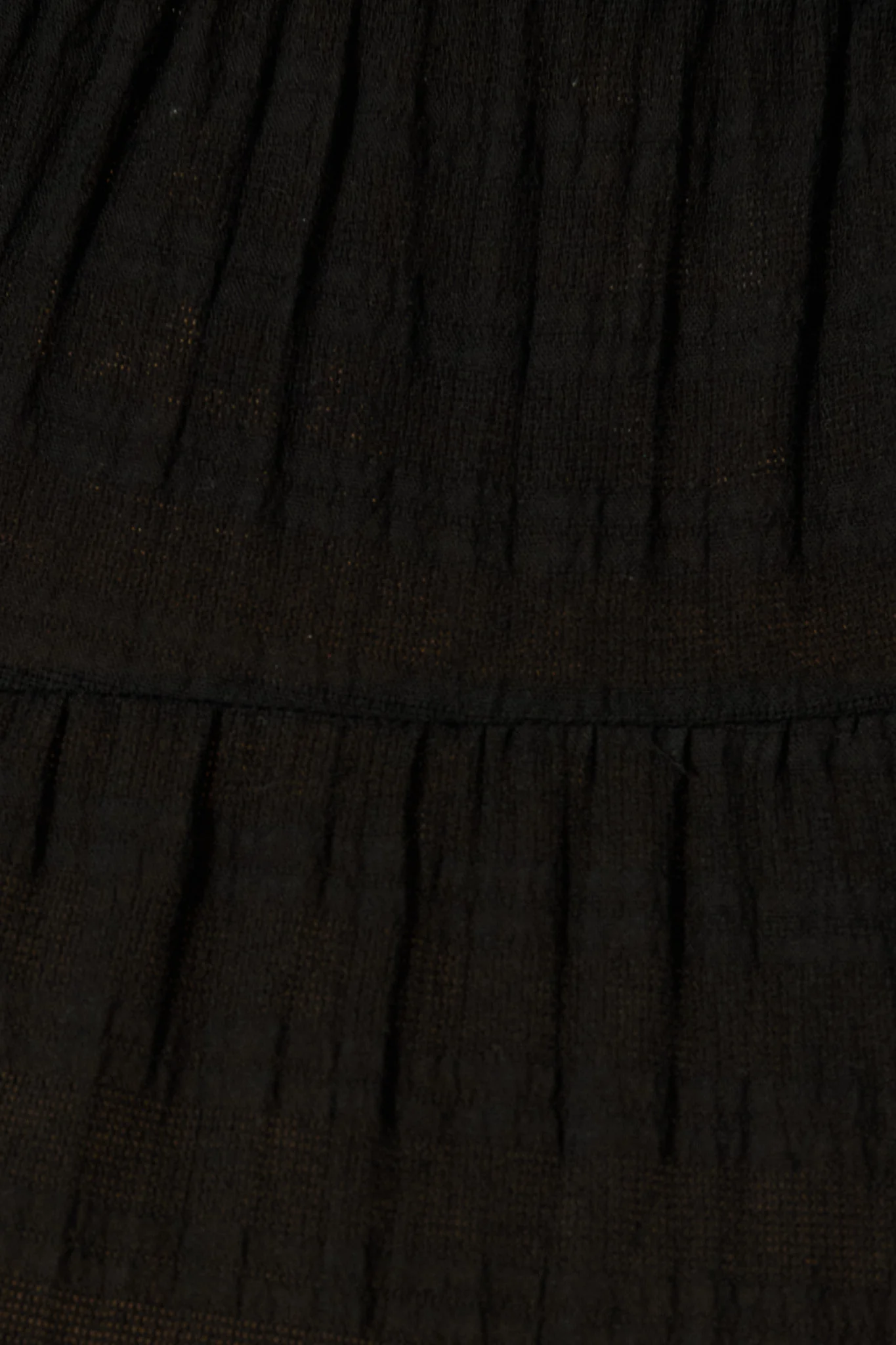 Carlene Top in Black Cotton - Image 7