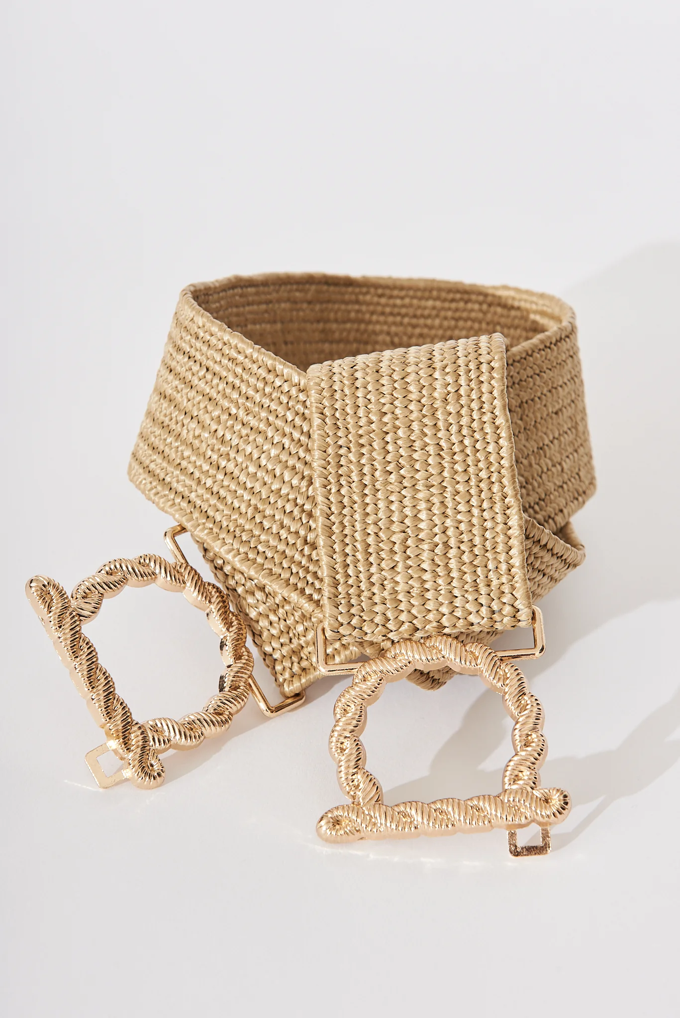 Cheryl Belt In Brown Stretch - Image 3