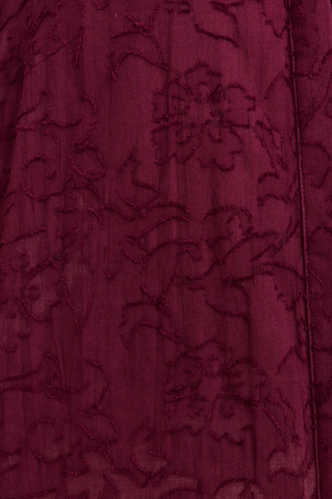 Classic Times Top in Plum Cotton - Image 6