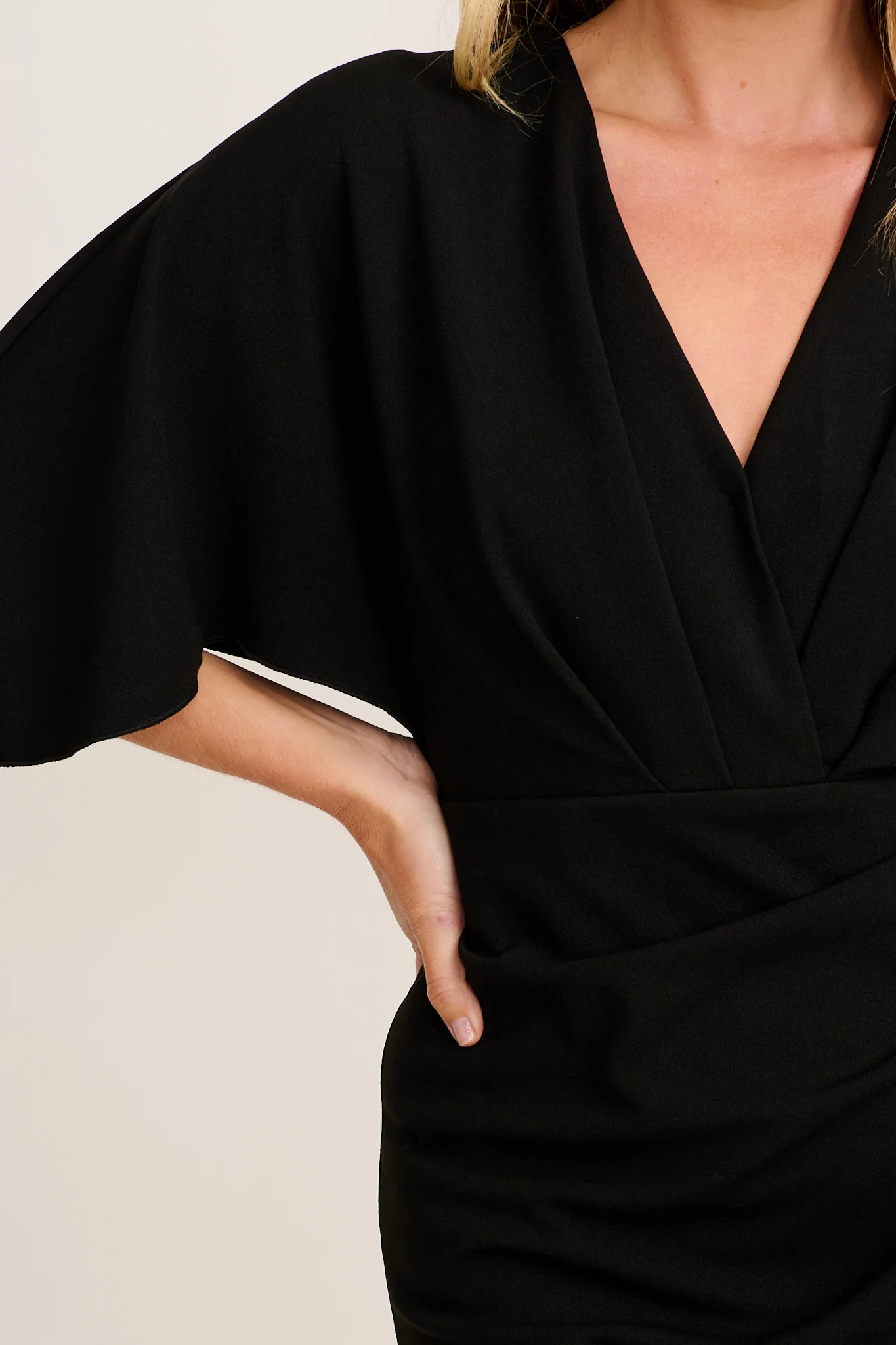 Coleen Midi Dress in Black - Image 5