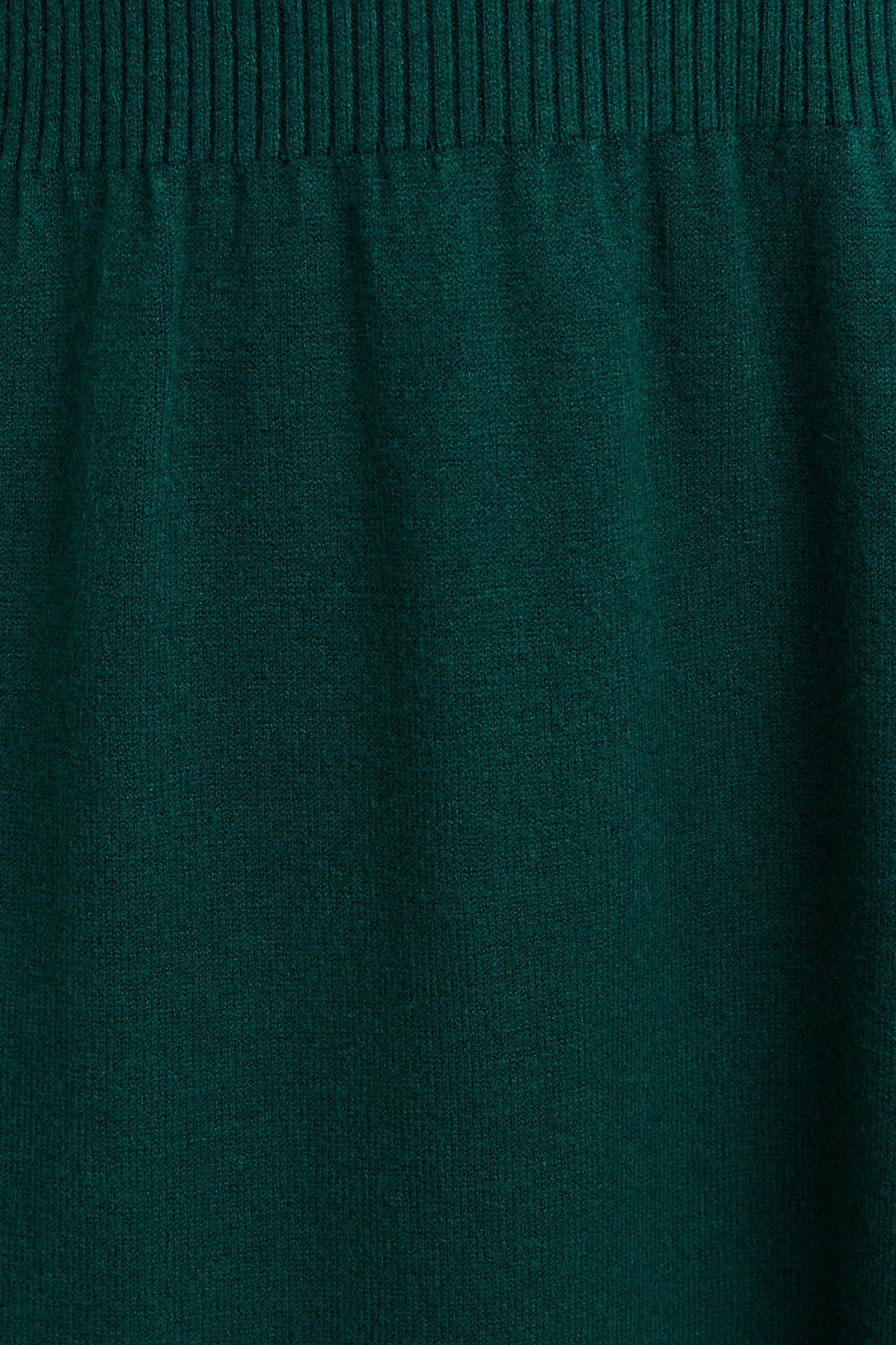Contour Knit Zip Midi Dress in Green - Image 6