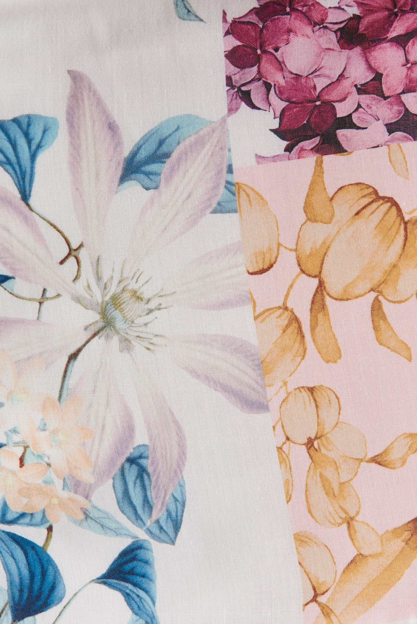 Courtney Shirt Dress In Rust Patch Floral - Image 6