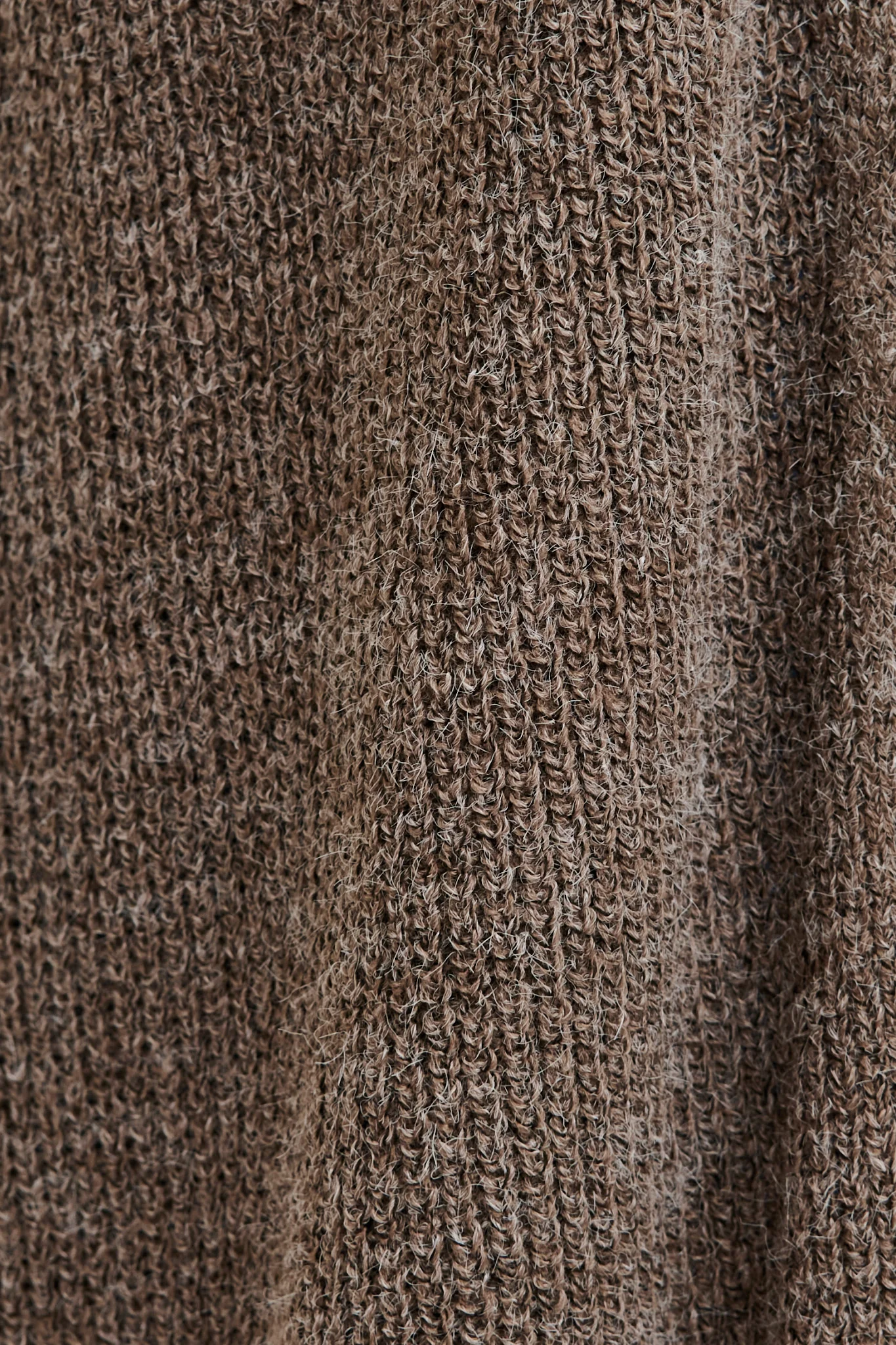 Cuddle Cloud Knit Cardigan in Charcoal Wool Blend - Image 6