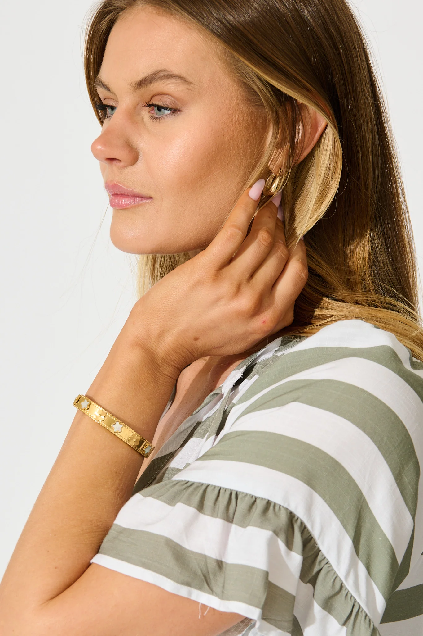 Denzel Bangle in 18K Gold - Image 3