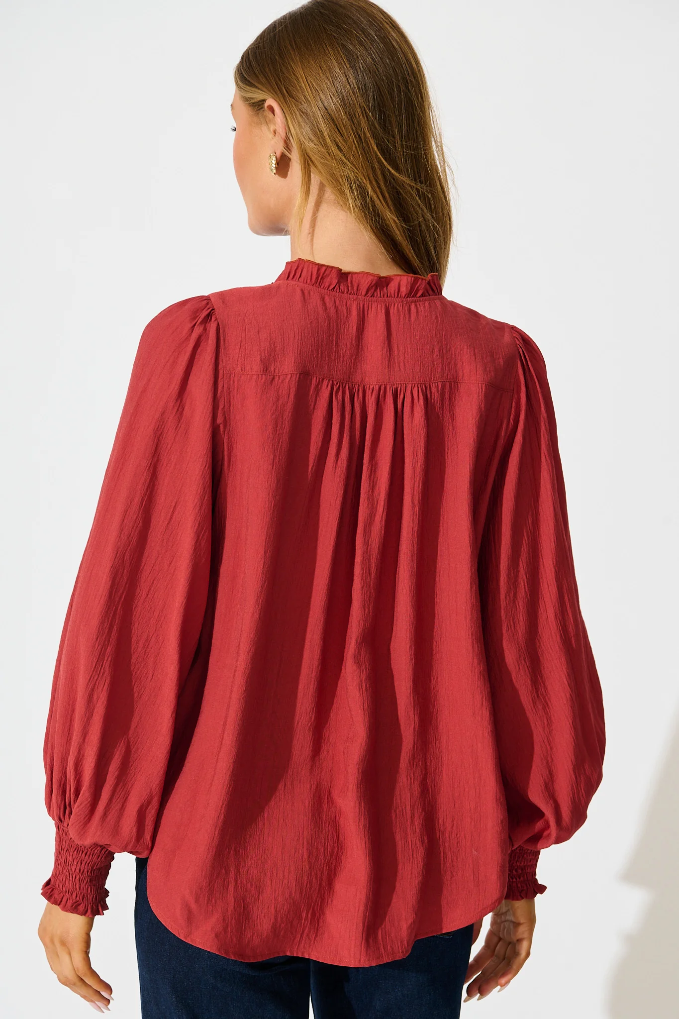 Devotion Top in Wine - Image 3