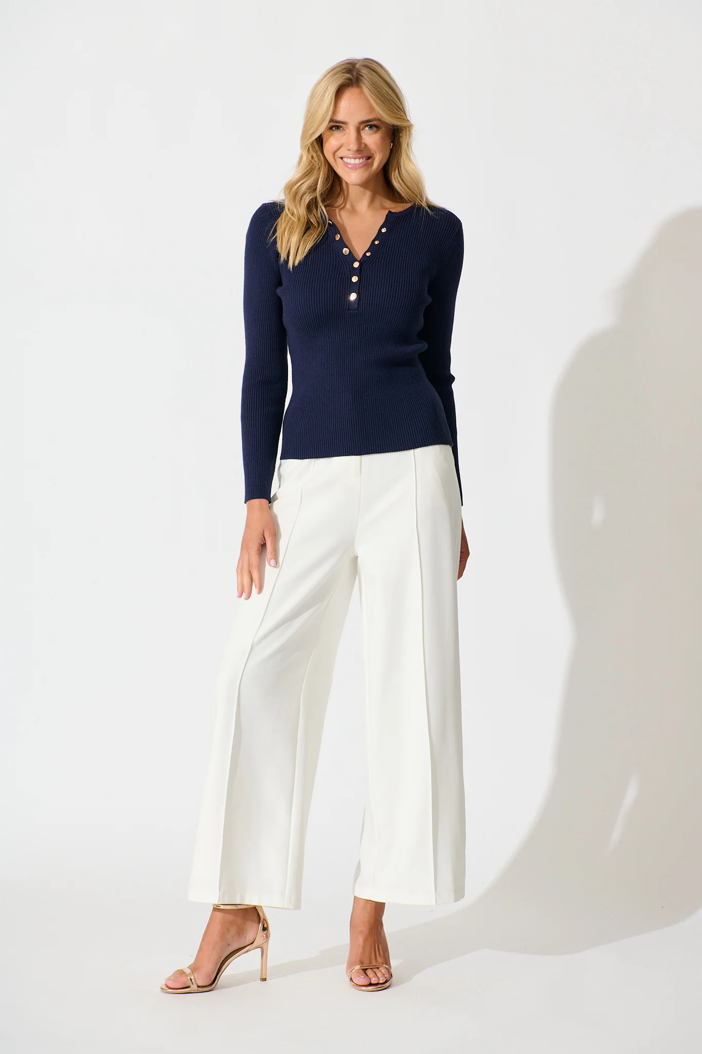 Dover Heights Knit In Navy - Image 4