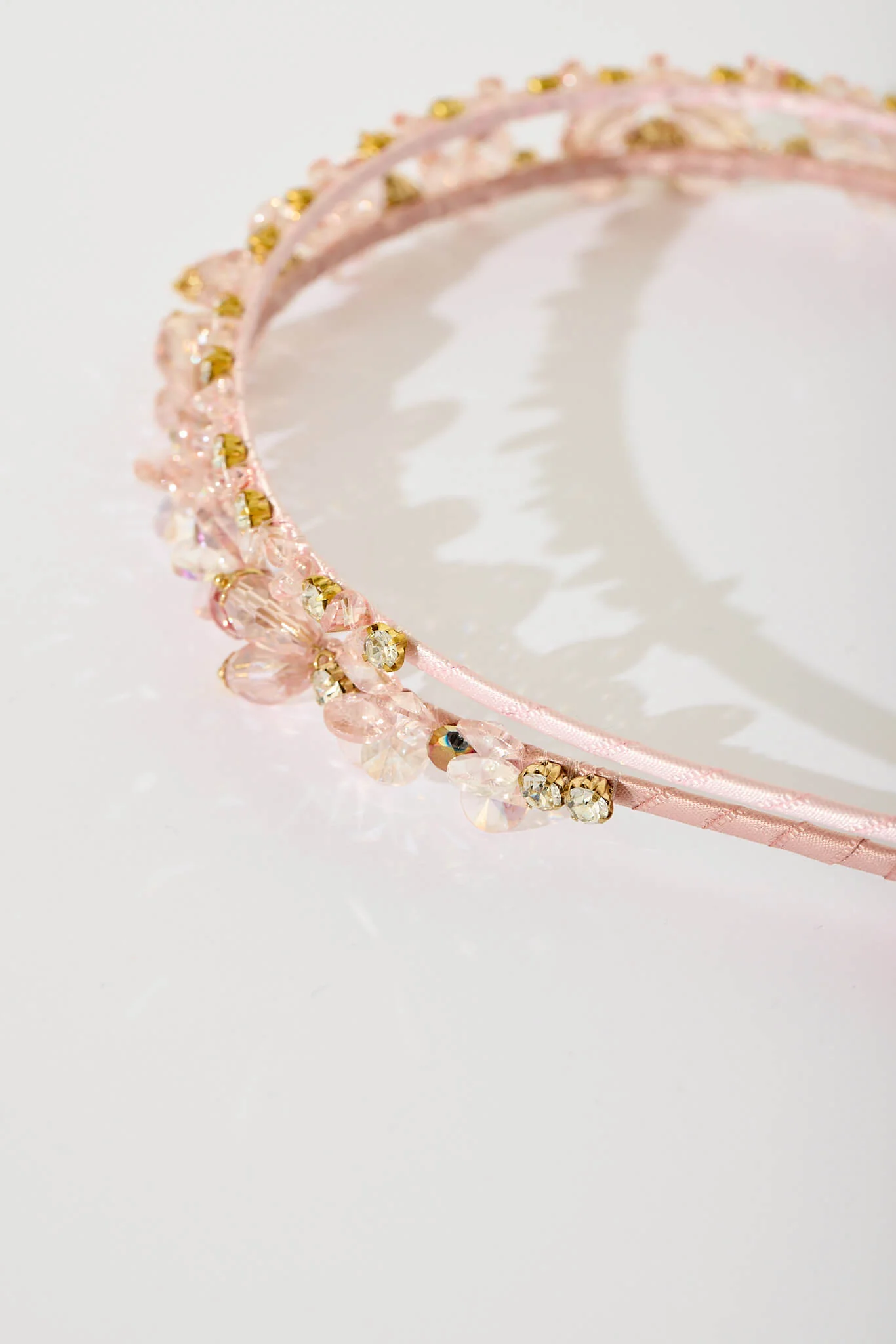 Echo Headband In Blush - Image 6