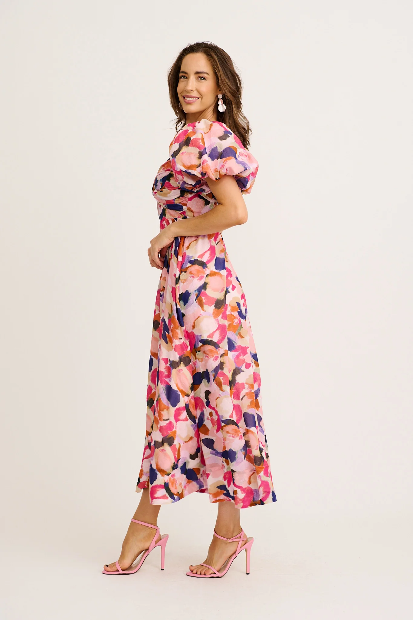 Effortless Luxe Maxi Dress in Multi Print - Image 8