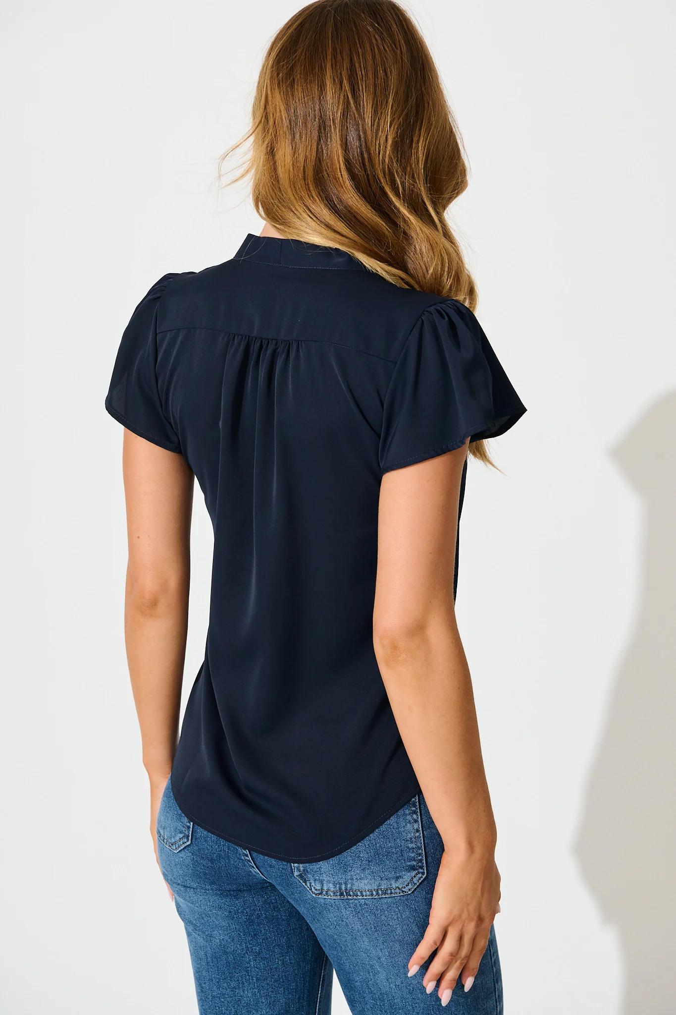 Erin Top in Navy - Image 3