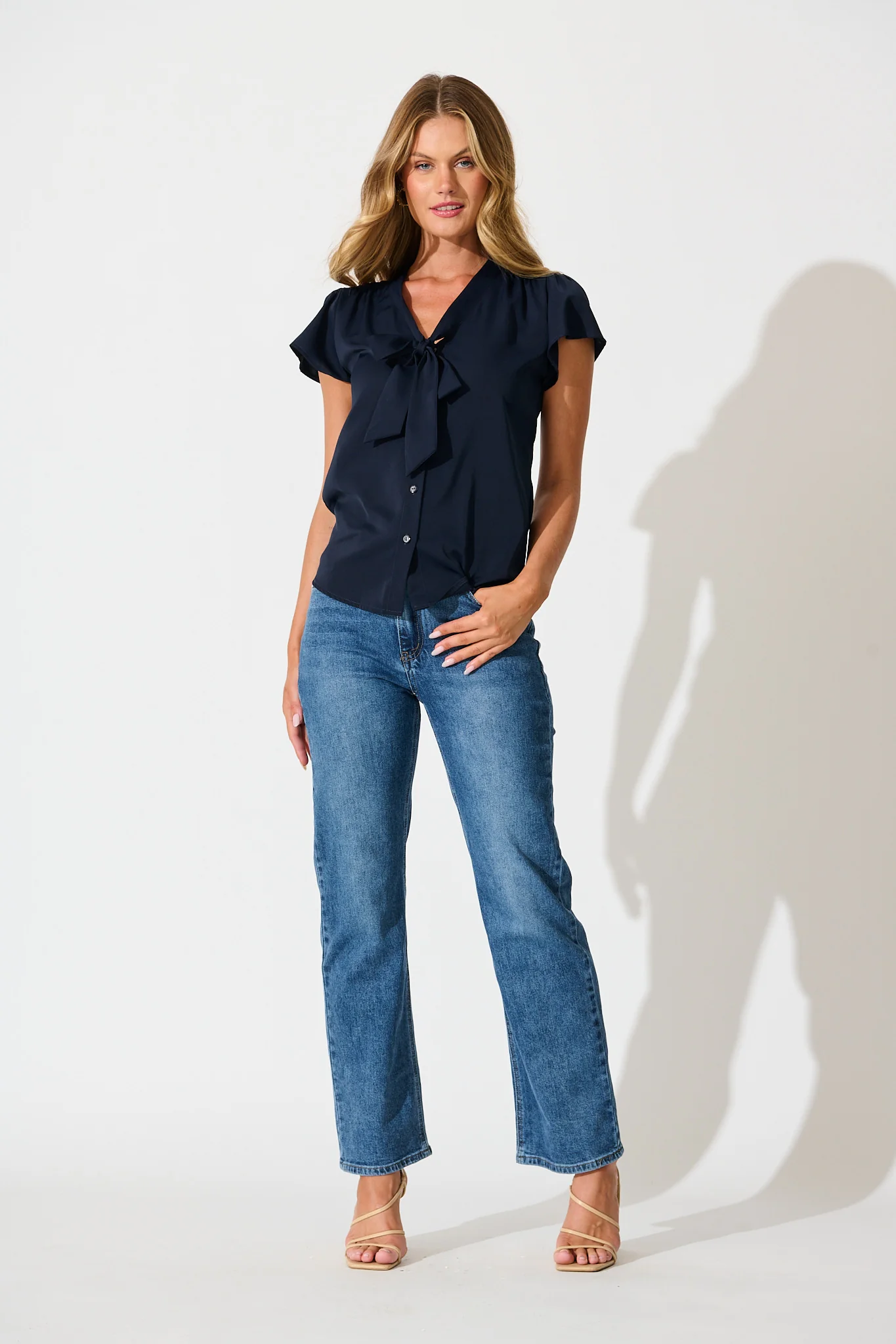 Erin Top in Navy - Image 4