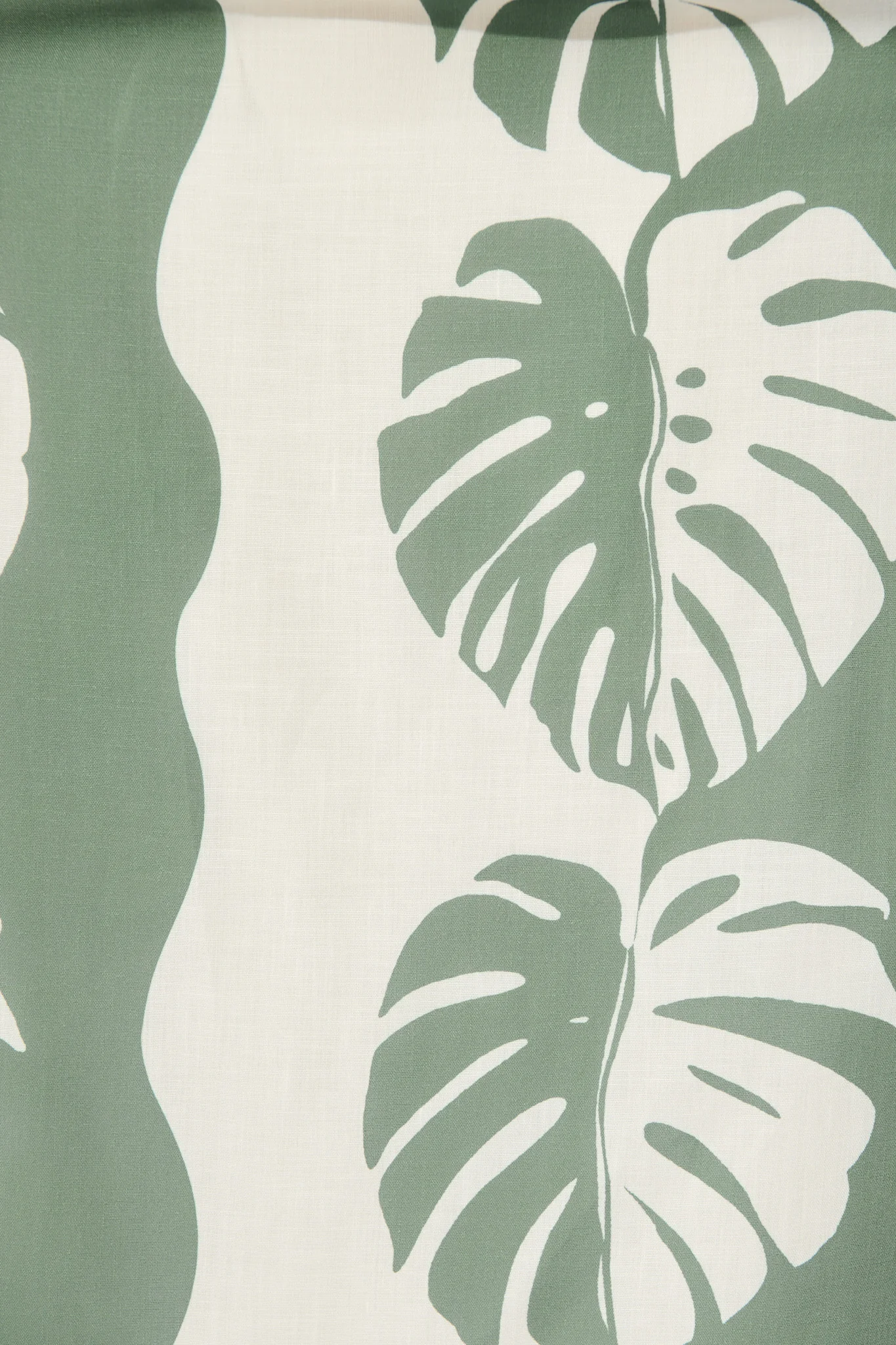 Ettalie Maxi Sundress in Green Palm Print - Image 6