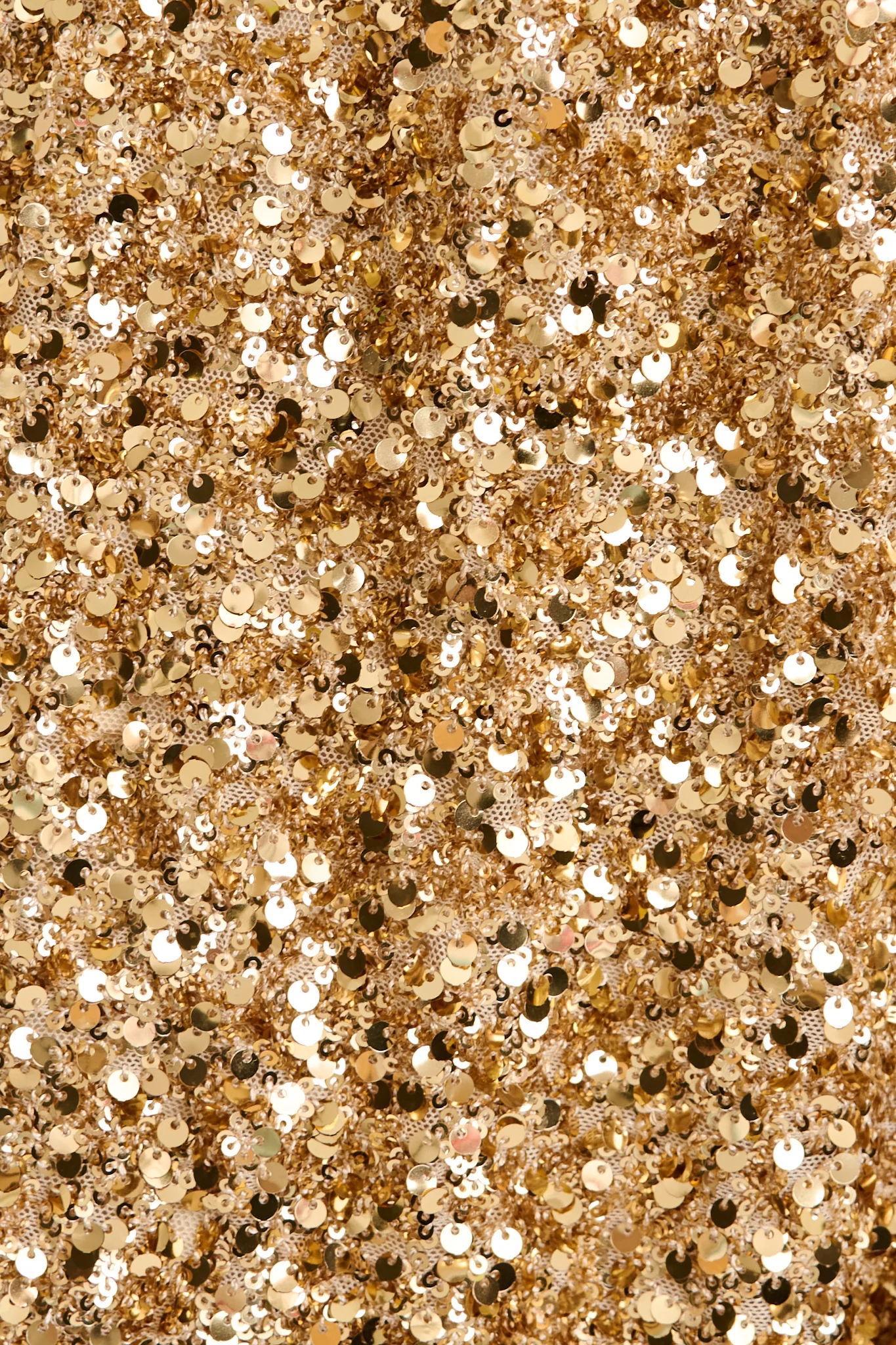 Fearless Playsuit In Gold Sequin - Image 8