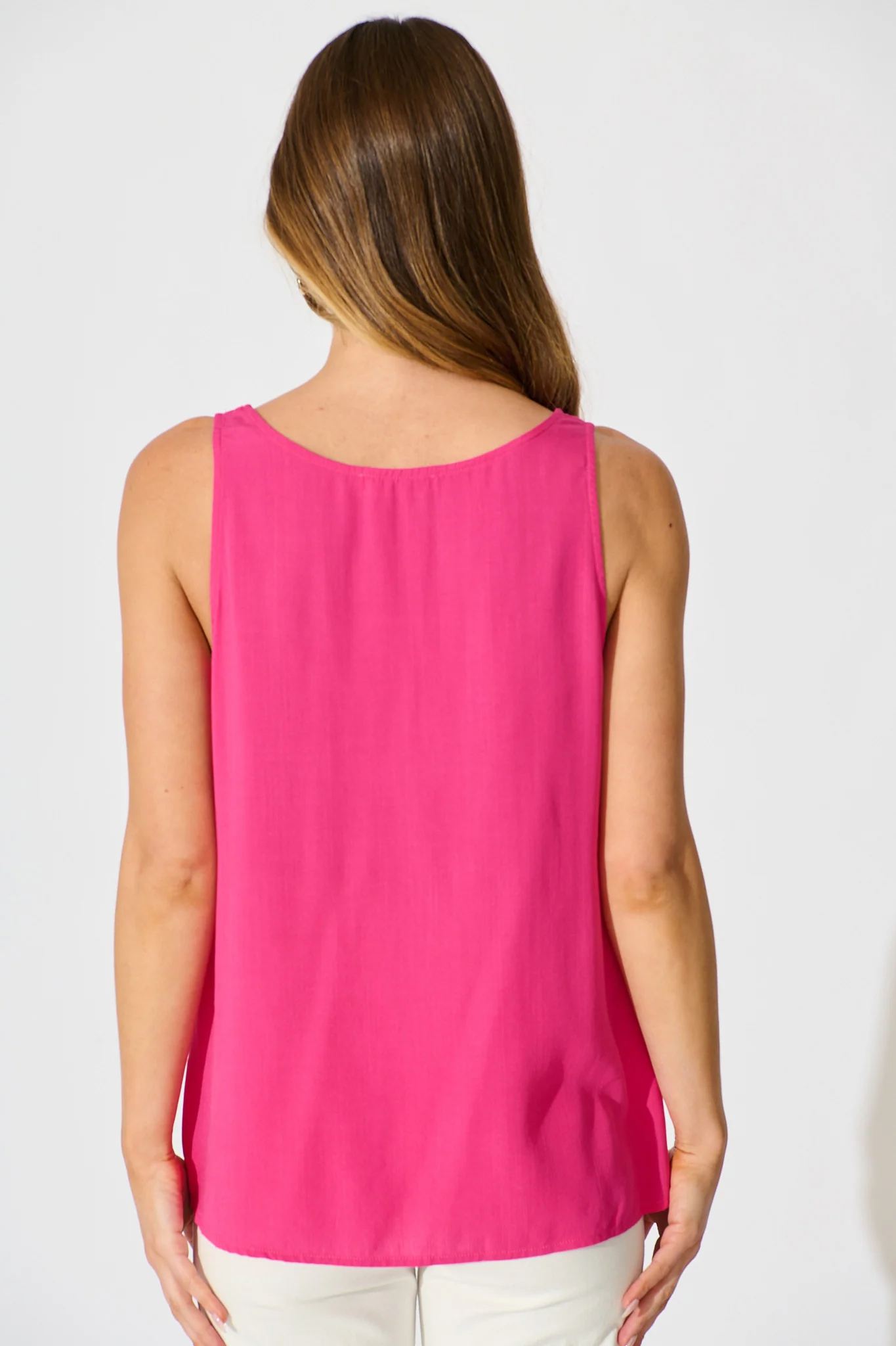 Genova Top in Hot Pink - Image 3