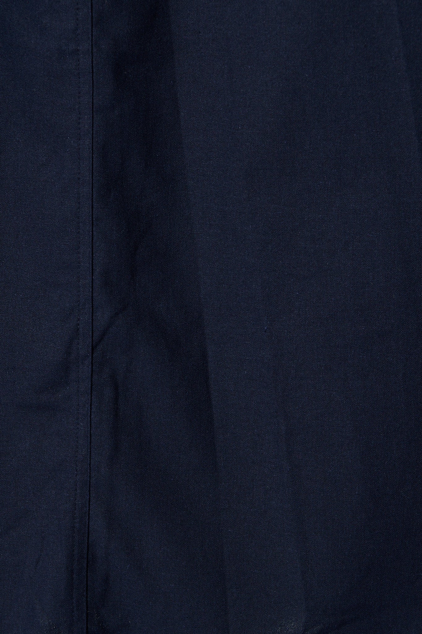 Iliya Midi Dress in Navy Cotton Linen - Image 6