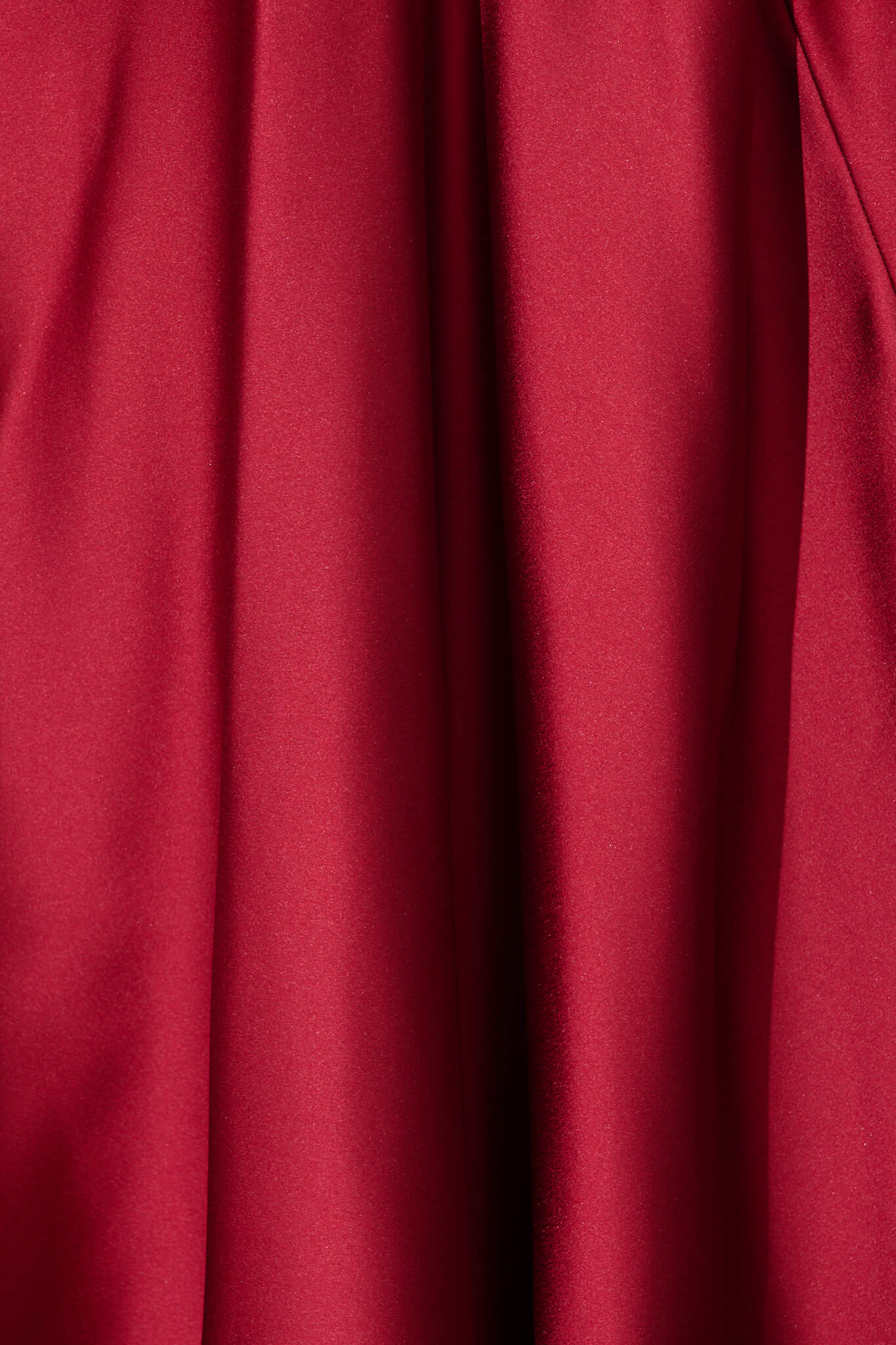 Jenibelle Maxi Dress in Wine Satin - Image 12