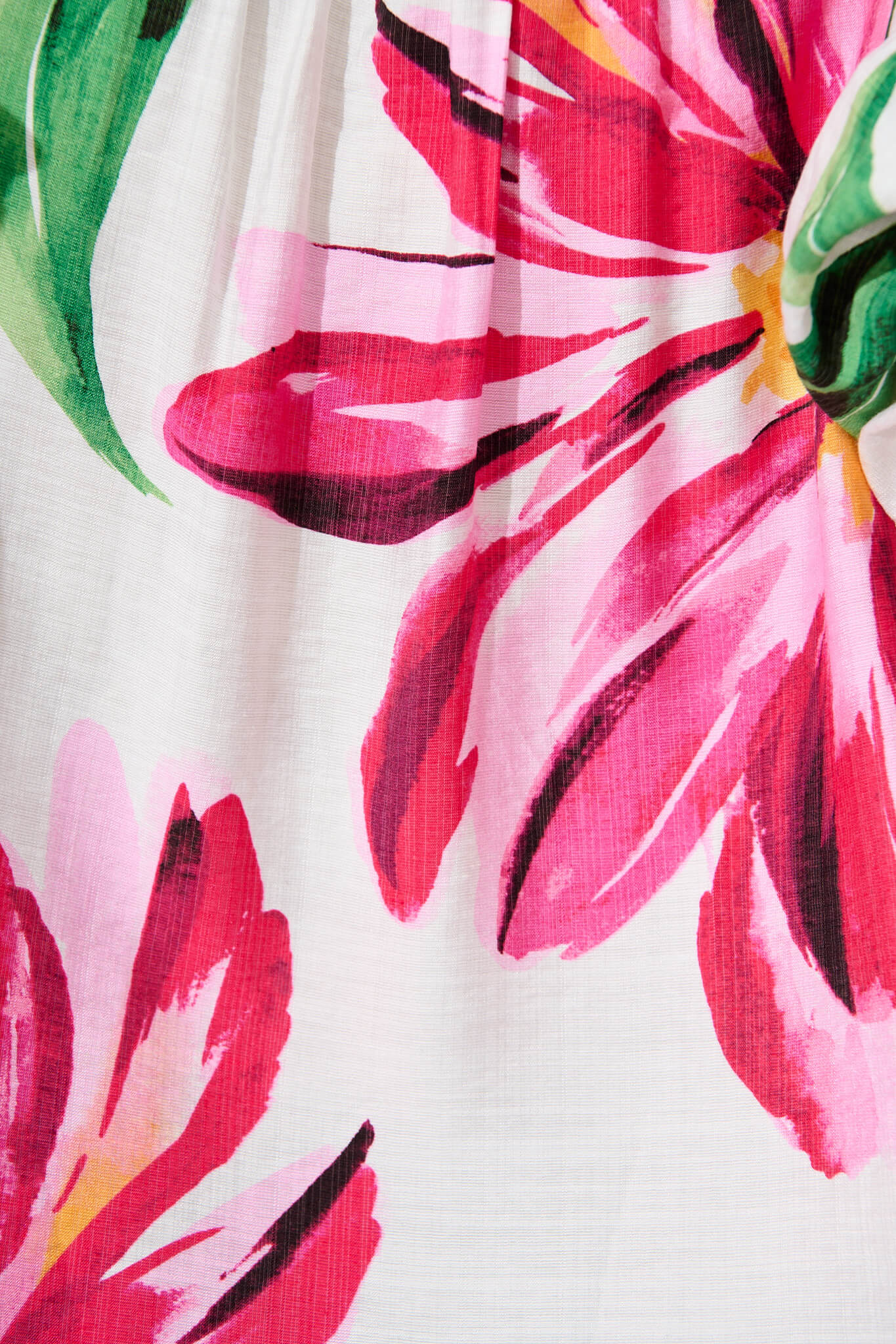 Jupiter Shirt In White With Pink Floral - Image 10