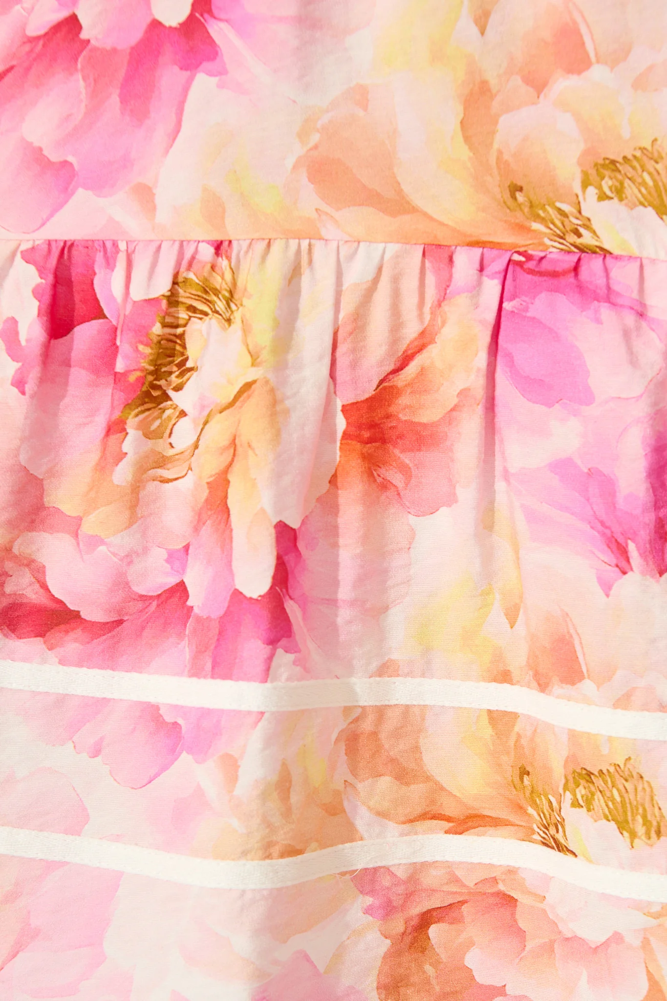 Laoise Shirt Dress in Pink Floral - Image 6