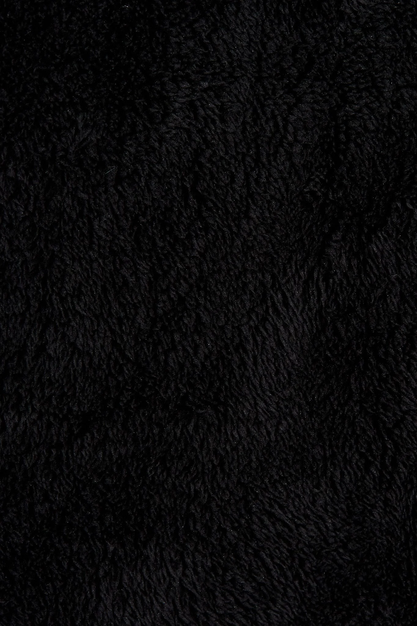 Linea Fluffy Jacket In Black - Image 6