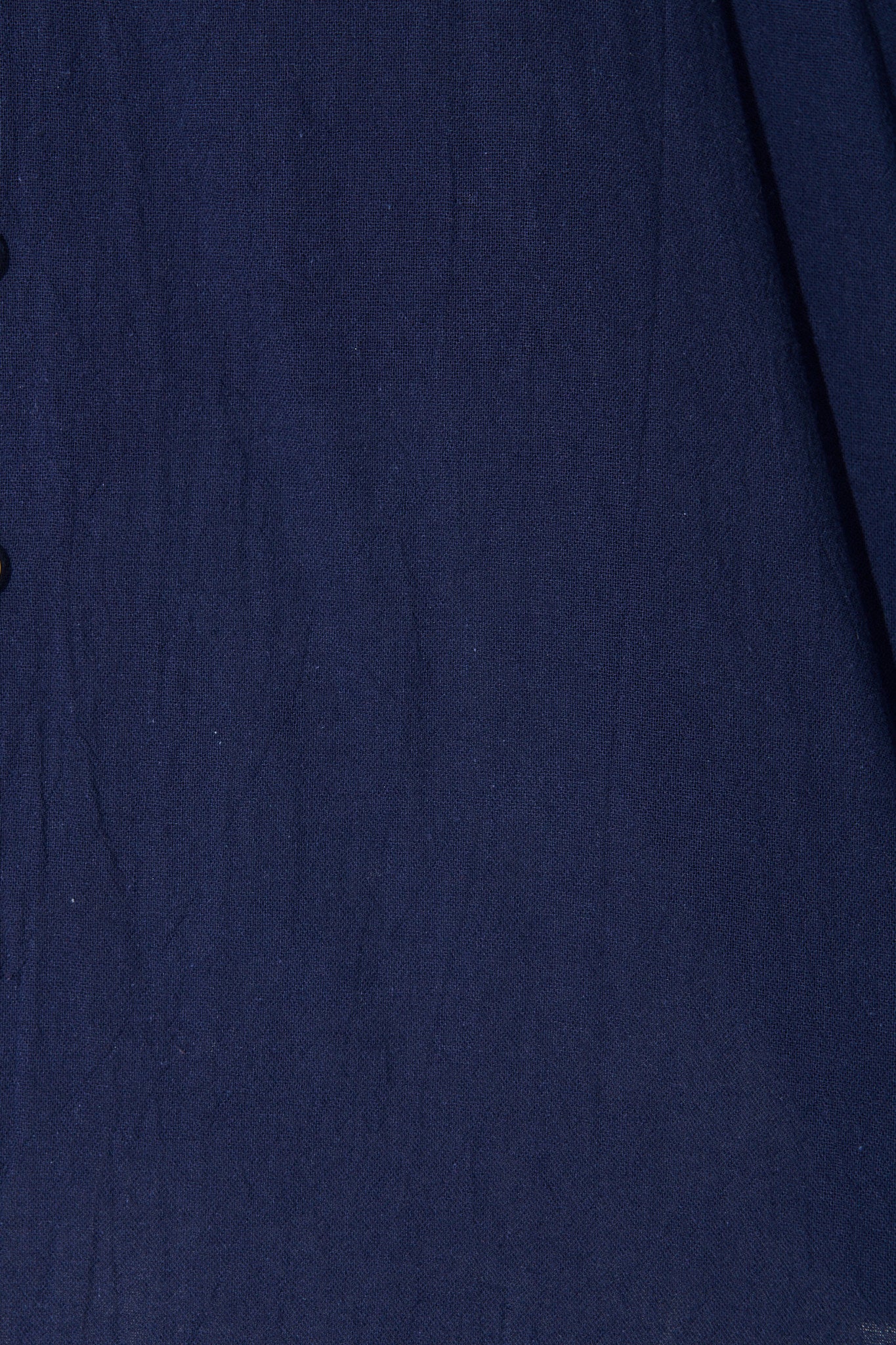 Lombard Top in Navy Cotton Linen - Image 7