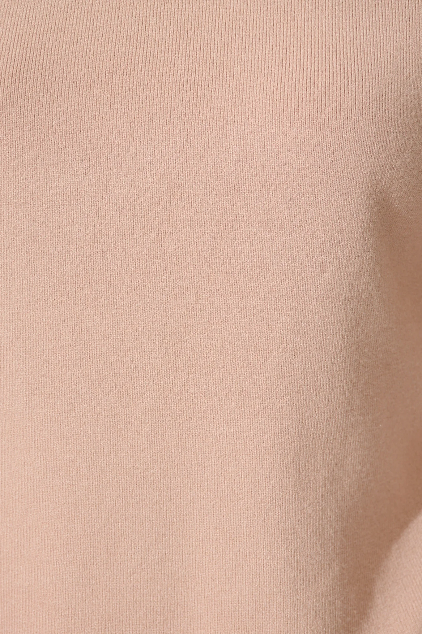 Louisa Knit Top in Toffee Wool Blend - Image 9