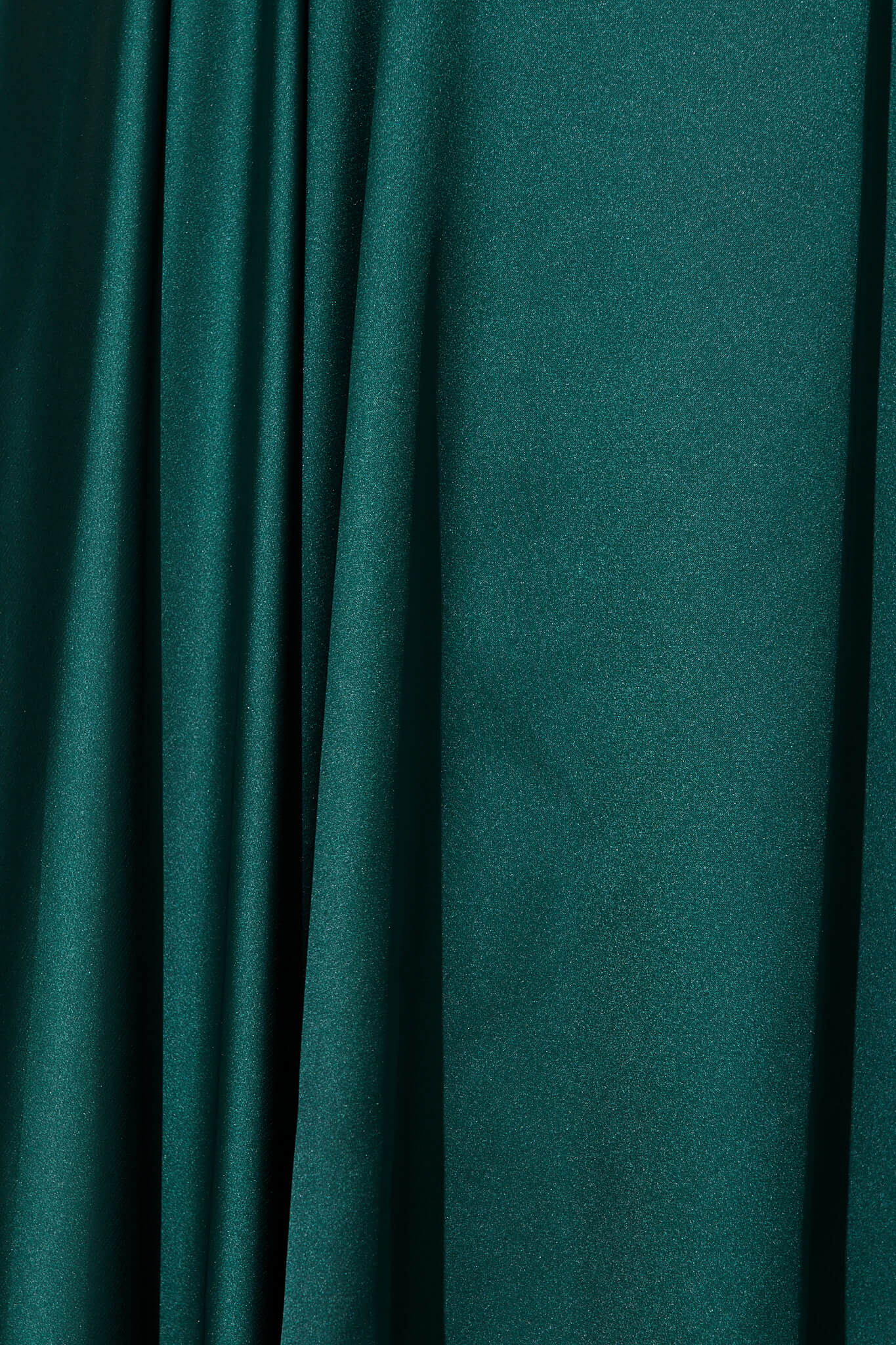 Loulou Maxi Dress In Emerald Satin - Image 11