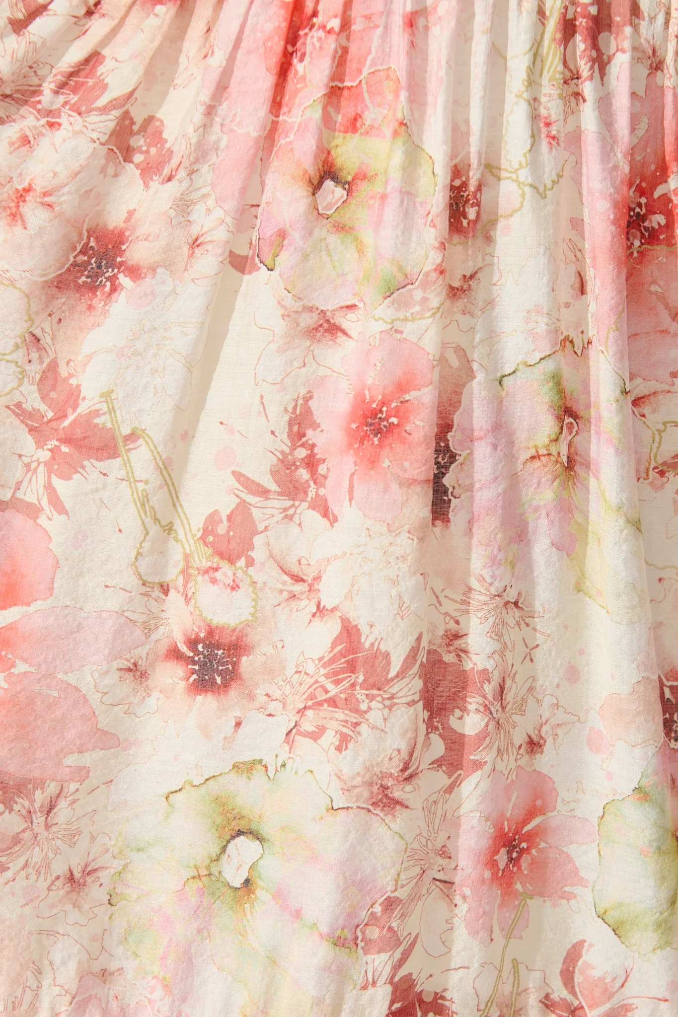 Mackenzie Maxi Shirt Dress in Blush Floral - Image 6