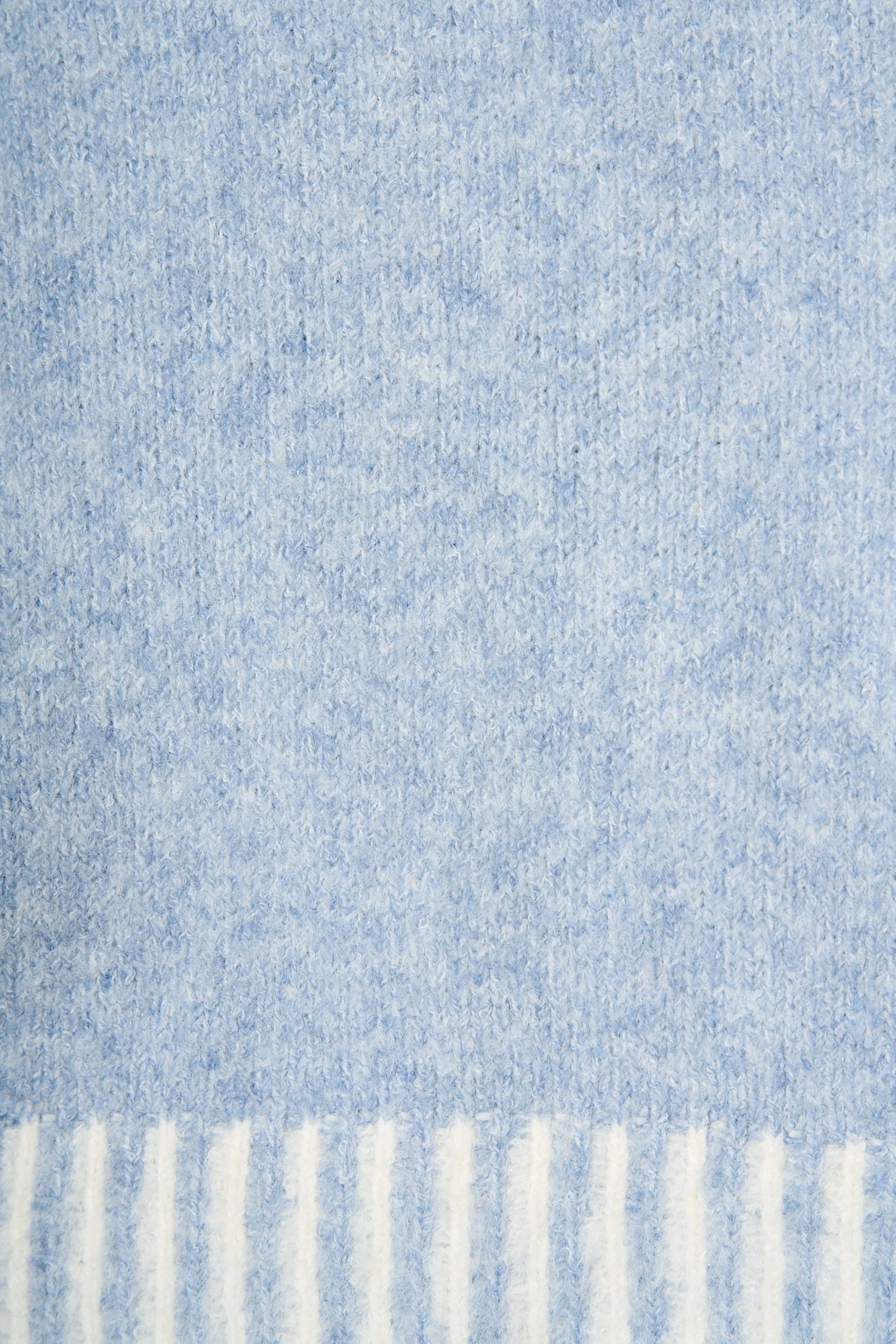 Maggie Knit in Pale Blue Marle Wool Blend - Image 9