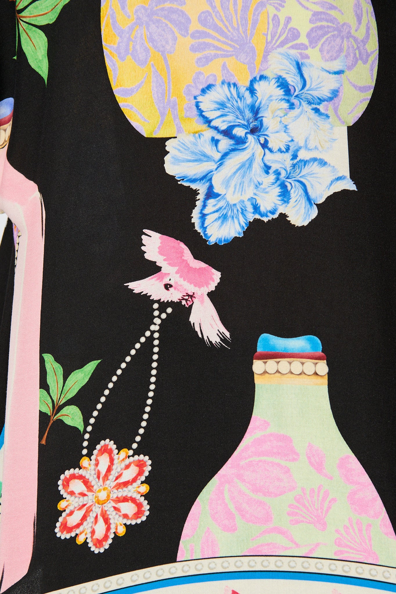 Maleny Shirt in Black Multi Print - Image 6