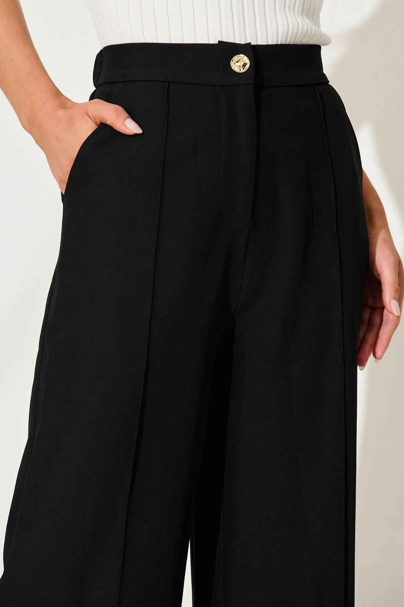 Mantra Pant In Black - Image 5