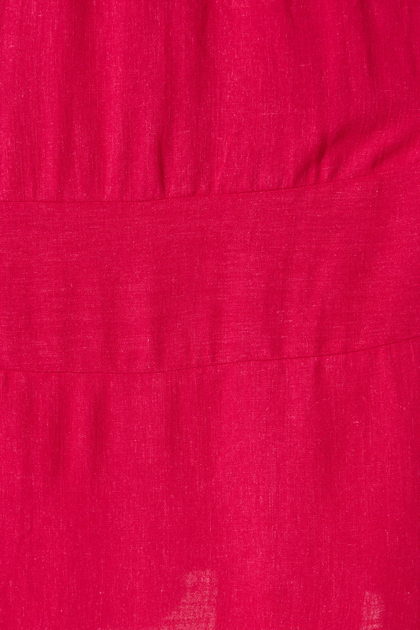 Mary Midi Dress In Fuchsia Linen Blend - Image 6