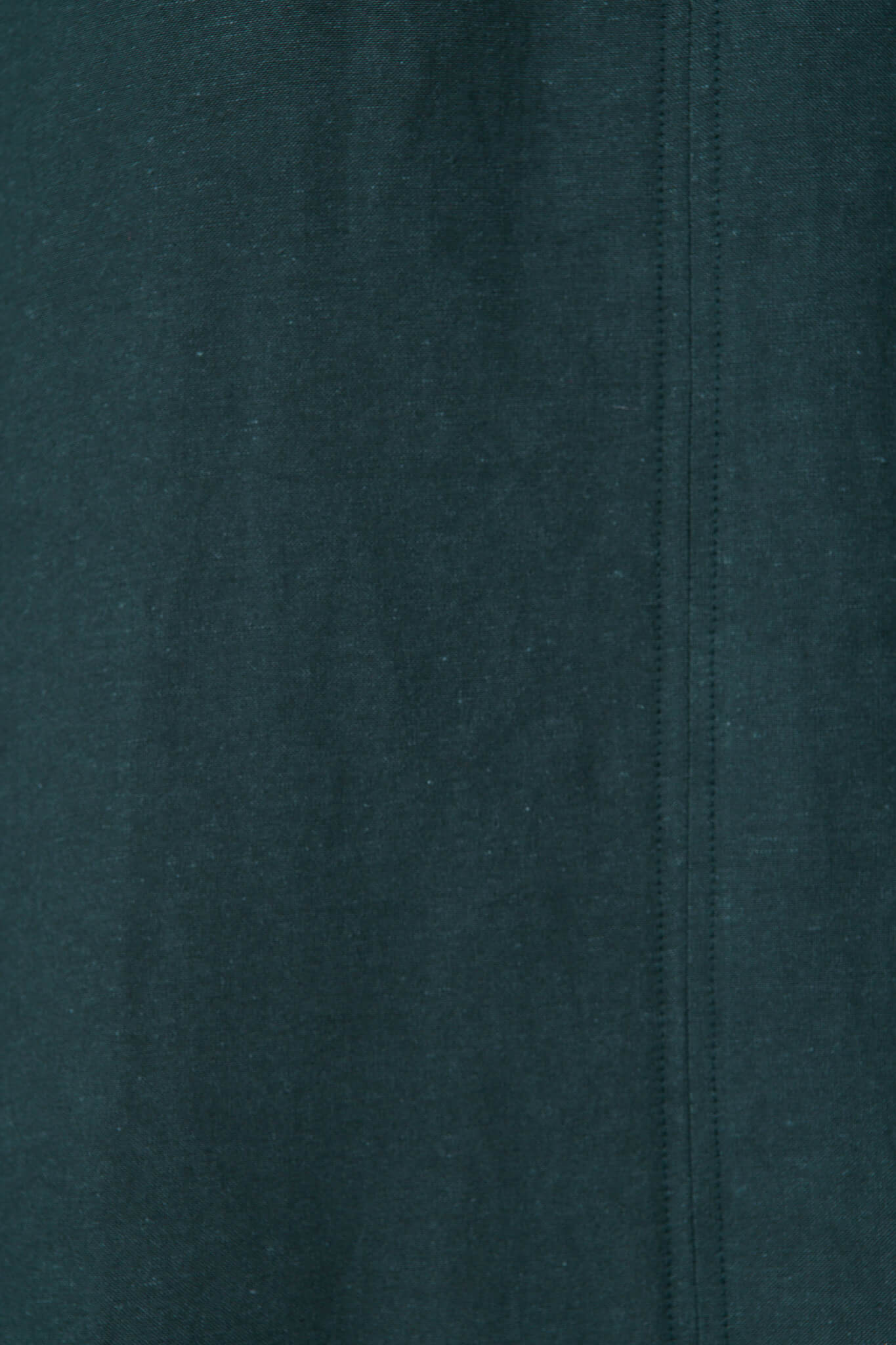 Moto Dress In Emerald Cotton Linen - Image 6