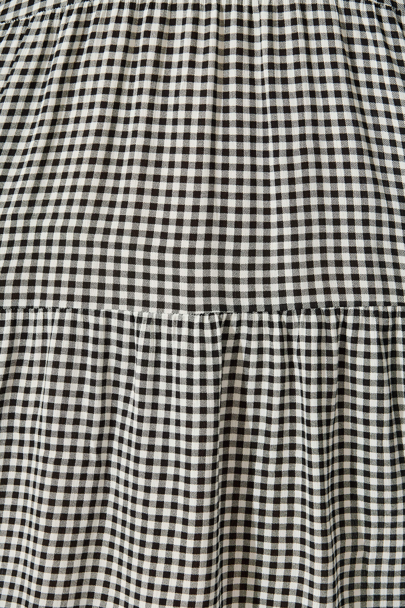 Neveen Smock Dress in Black Gingham - Image 6