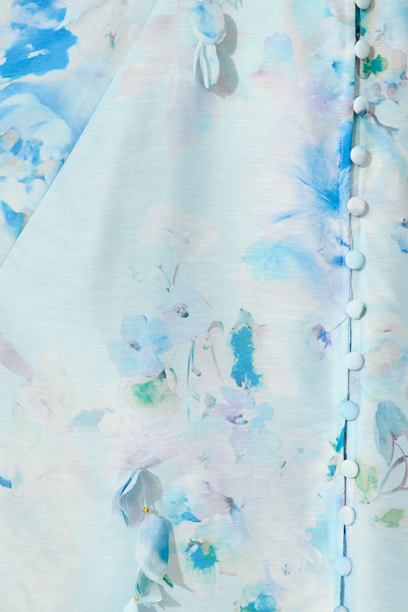 Oasis Bloom Maxi Dress in Blue Floral - Image 6