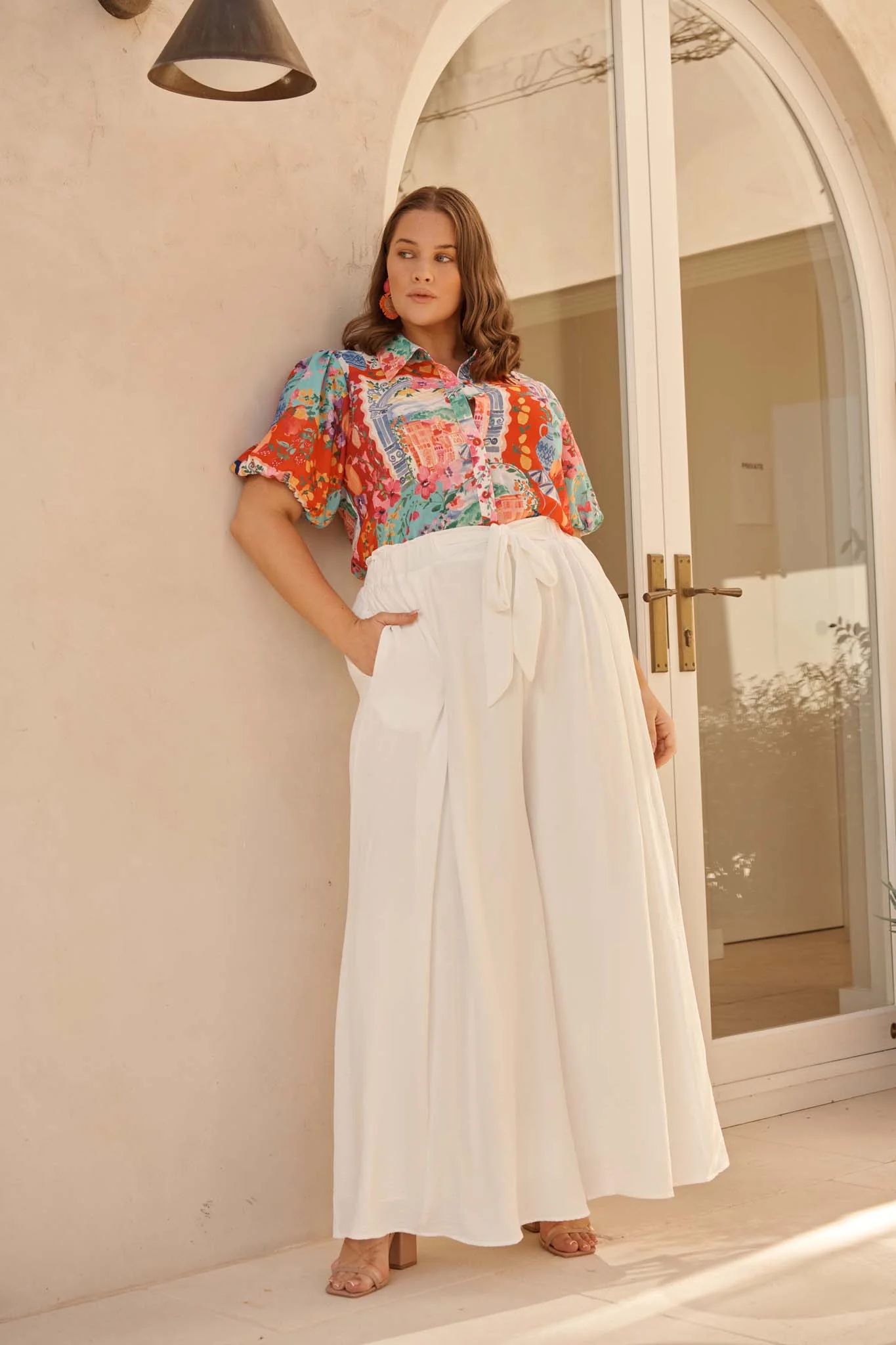 Page Pants In White - Image 2