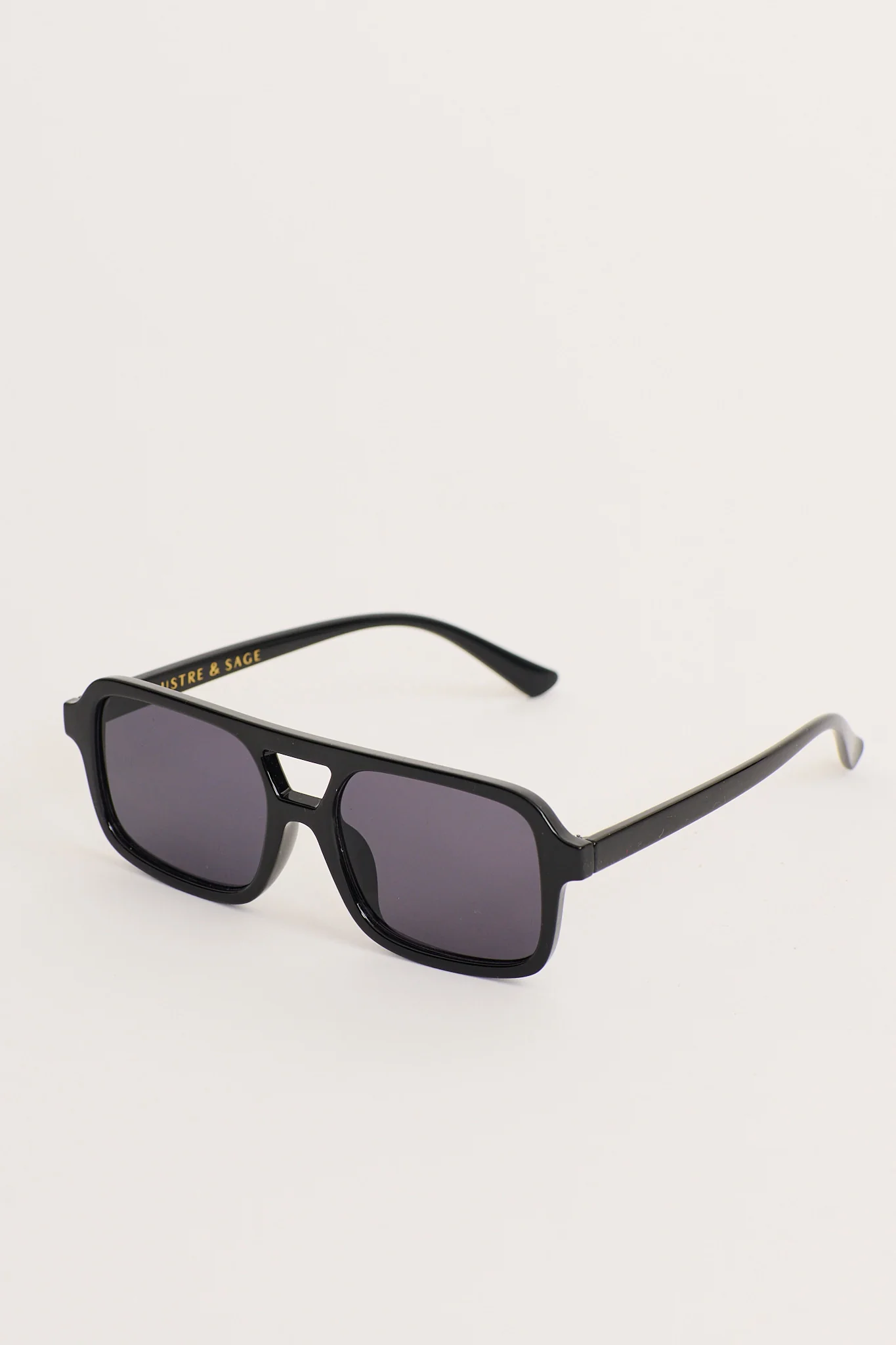 Paris Aviator Sunglasses in Black