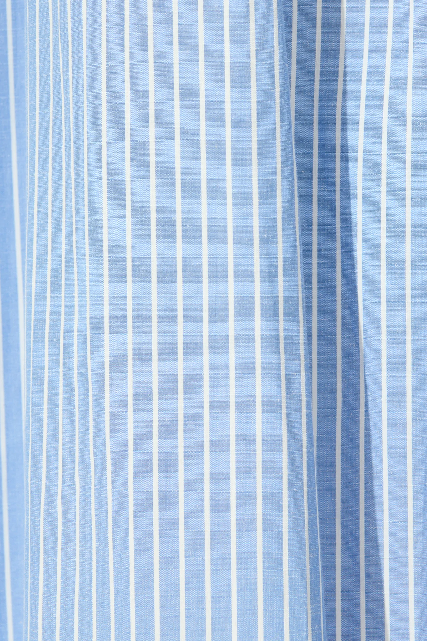 Pattie Maxi Skirt in Blue with White Stripe Cotton - Image 6