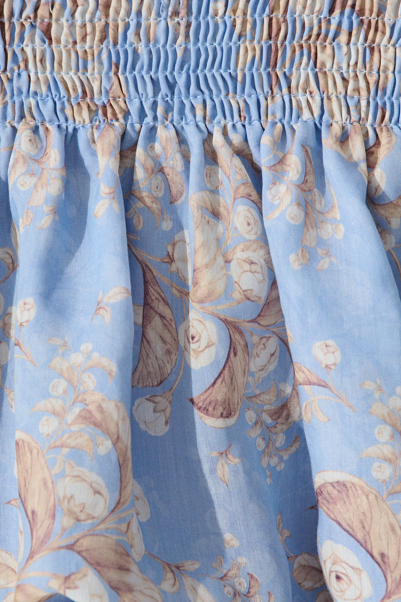 Petal Haze Top in Blue Floral - Image 8