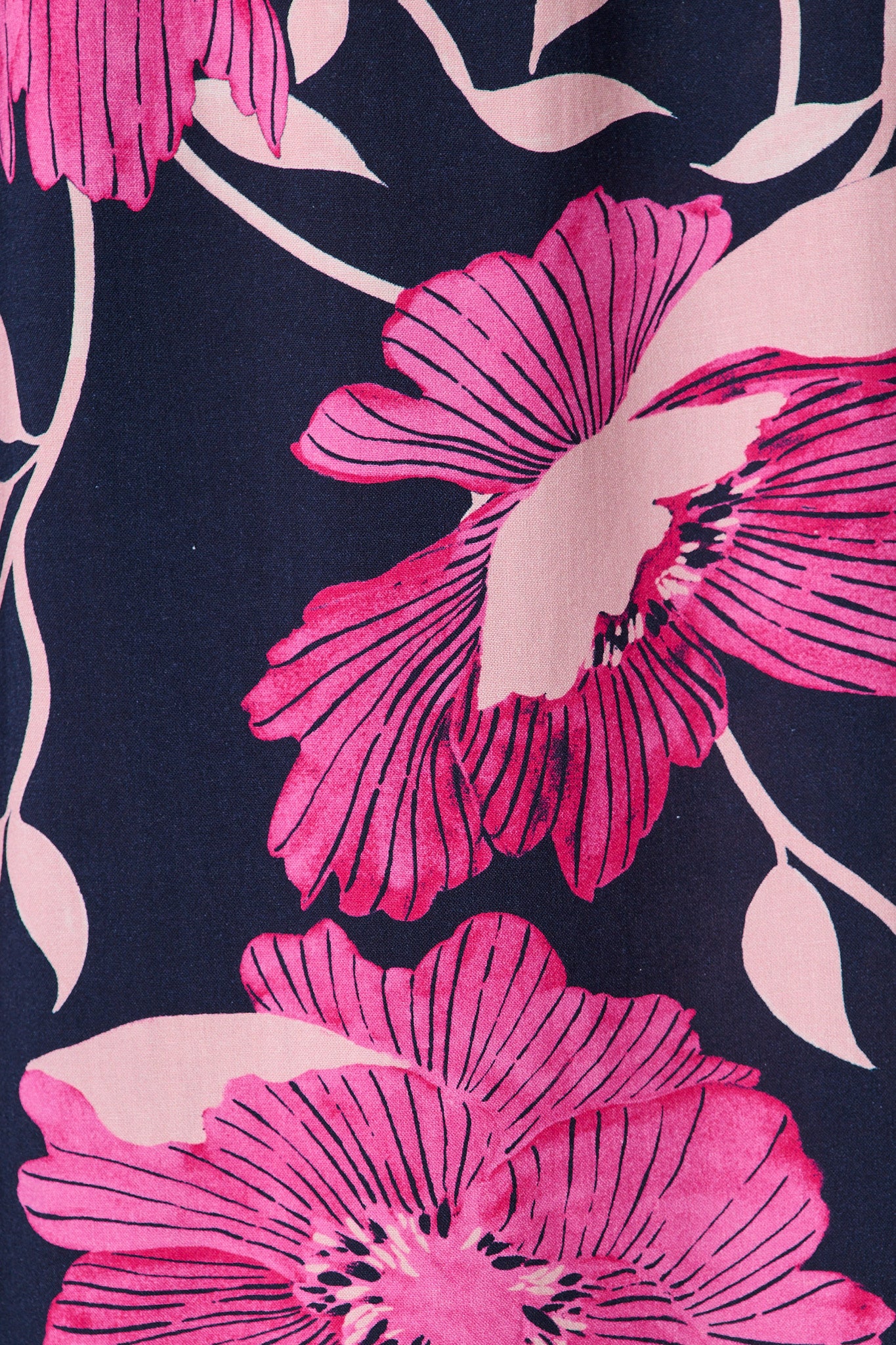 Pretoria Pant In Navy with Pink Floral - Image 6